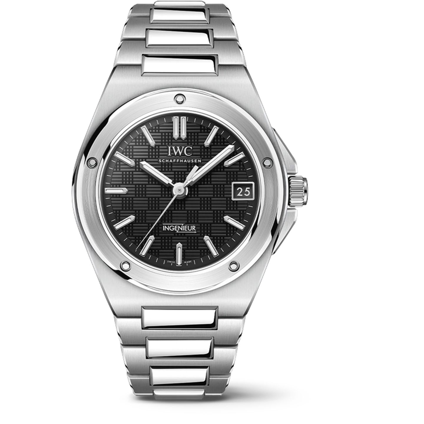 IWC Ingenieur Automatic IW324906 (2025) - Black dial 35 mm Steel case (1/1)