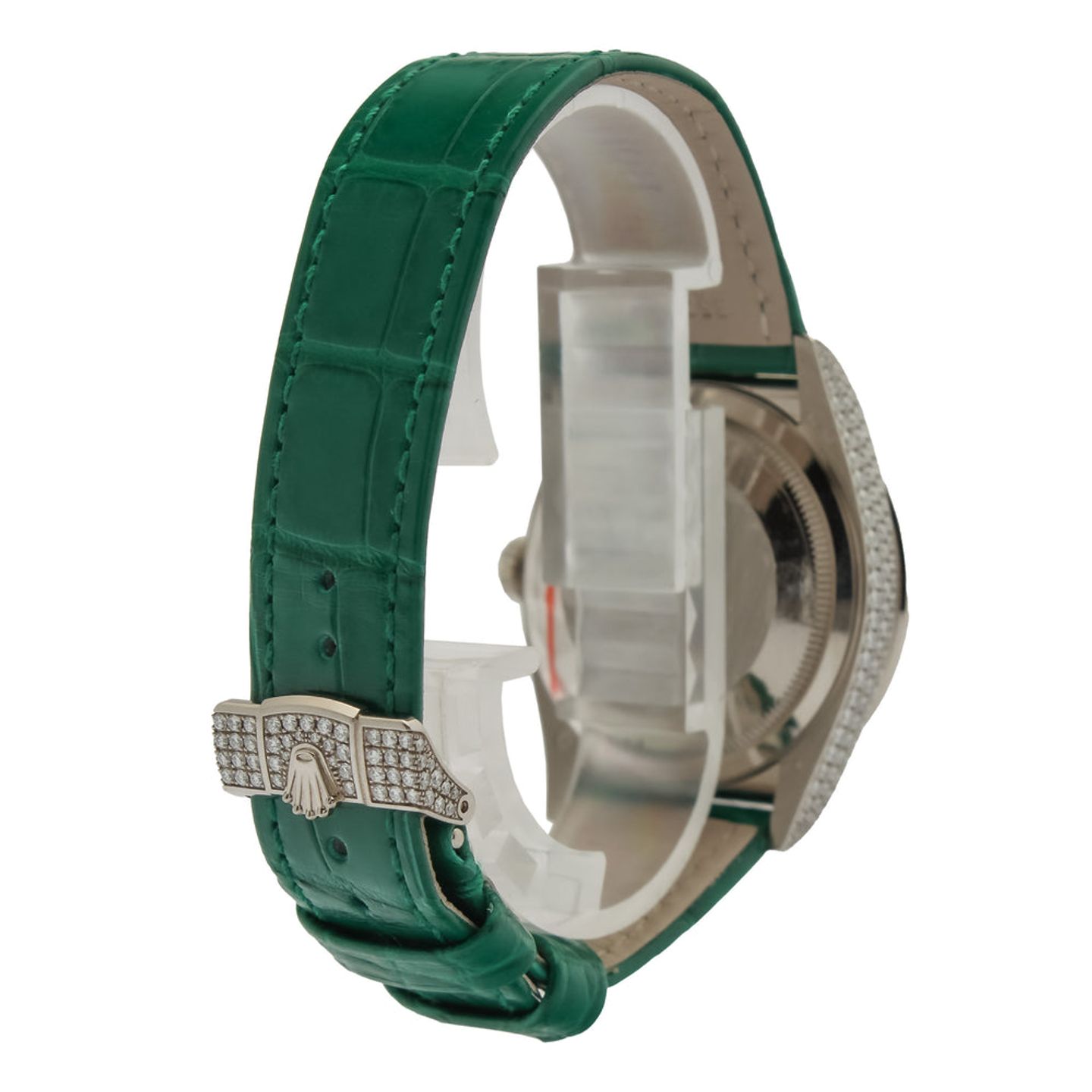 Rolex Day-Date 36 128459TBR (2024) - Groen wijzerplaat 36mm Witgoud (4/6)