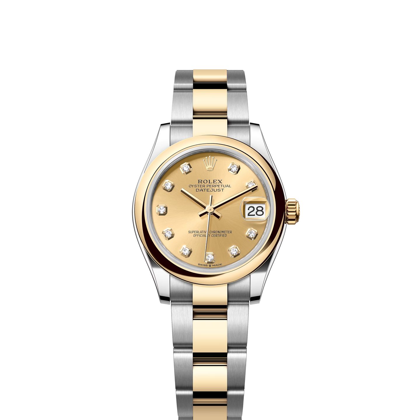 Rolex Datejust 31 278243 (2024) - Champagne wijzerplaat 31mm Staal (1/1)