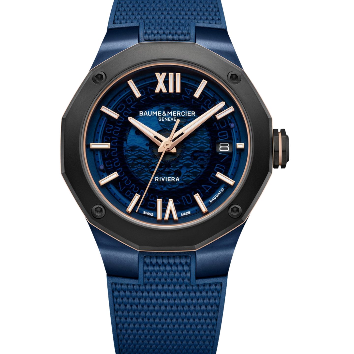Baume & Mercier Riviera M0A10769 (2025) - Blue dial 42 mm Steel case (1/1)
