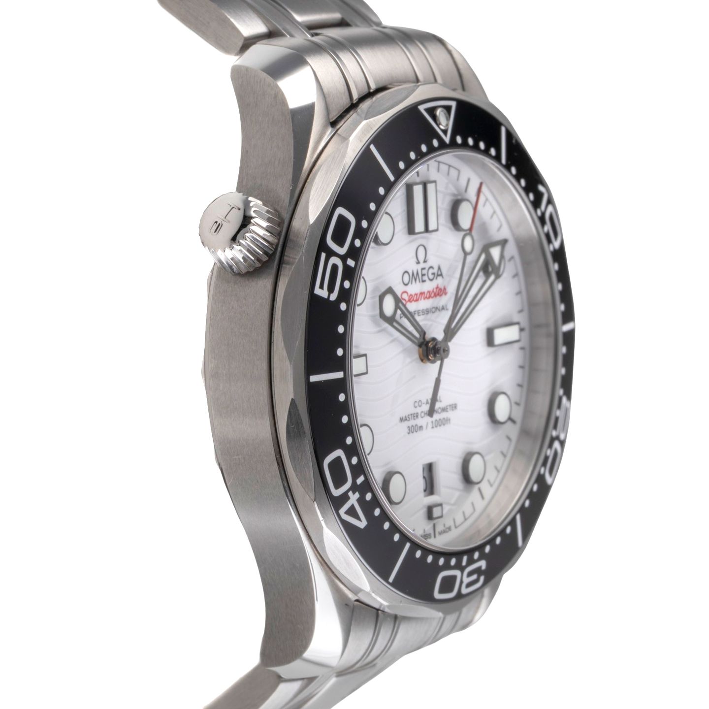 Omega Seamaster Diver 300 M 210.30.42.20.04.001 (Unknown (random serial)) - White dial 42 mm Steel case (7/8)