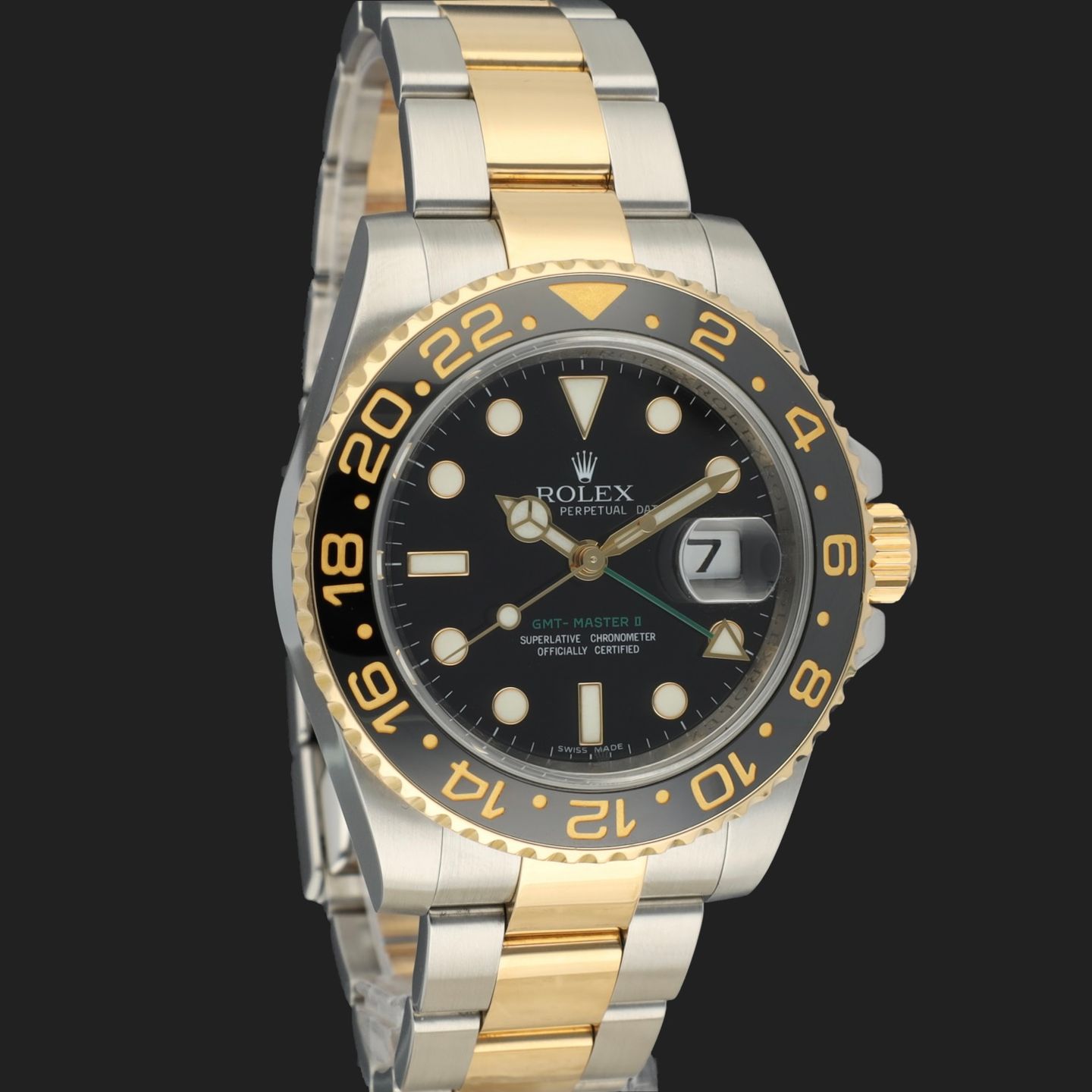 Rolex GMT-Master II 116713LN (2011) - 40 mm Gold/Steel case (4/8)