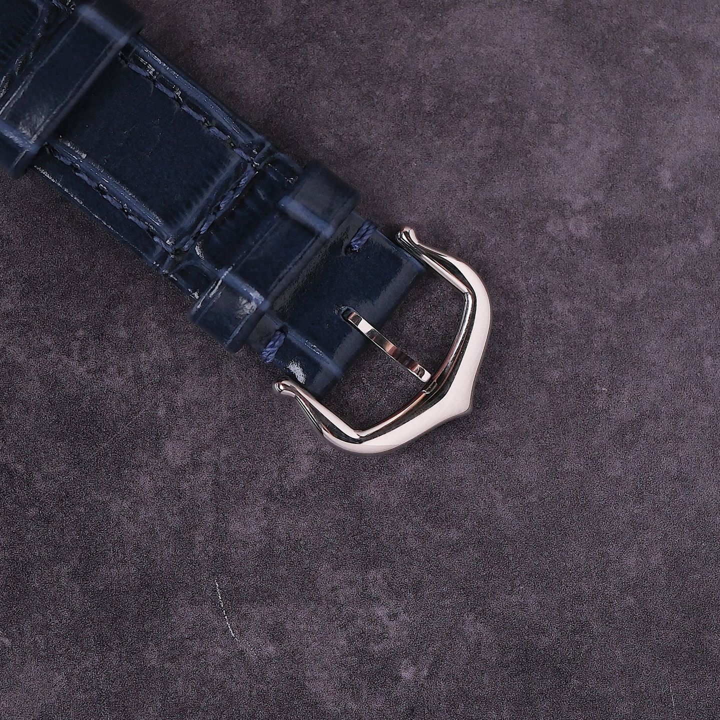 Cartier Santos Dumont WSSA0023 (Unknown (random serial)) - Silver dial 28 mm Steel case (8/8)