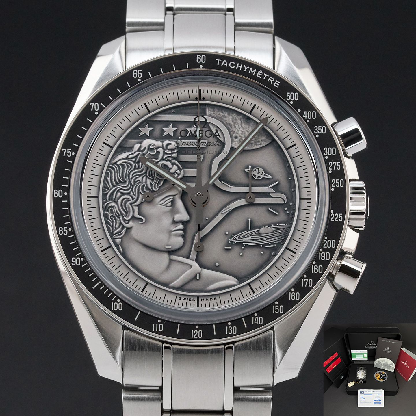 Omega Speedmaster Professional Moonwatch 311.30.42.30.99.002 (2012) - Silver dial 42 mm Steel case (1/8)