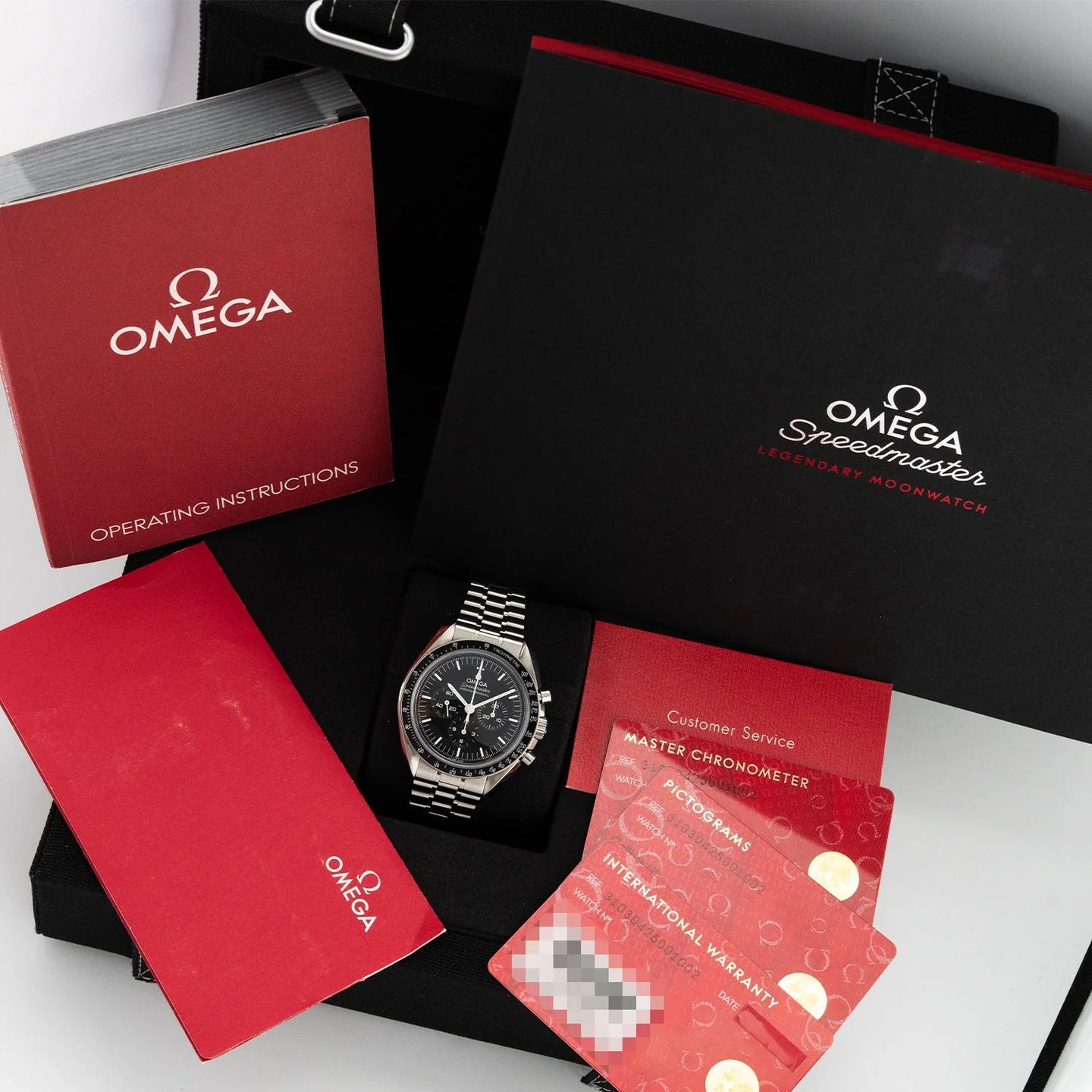 Omega Speedmaster Professional Moonwatch 310.30.42.50.01.001 (2022) - Black dial 42 mm Steel case (6/6)