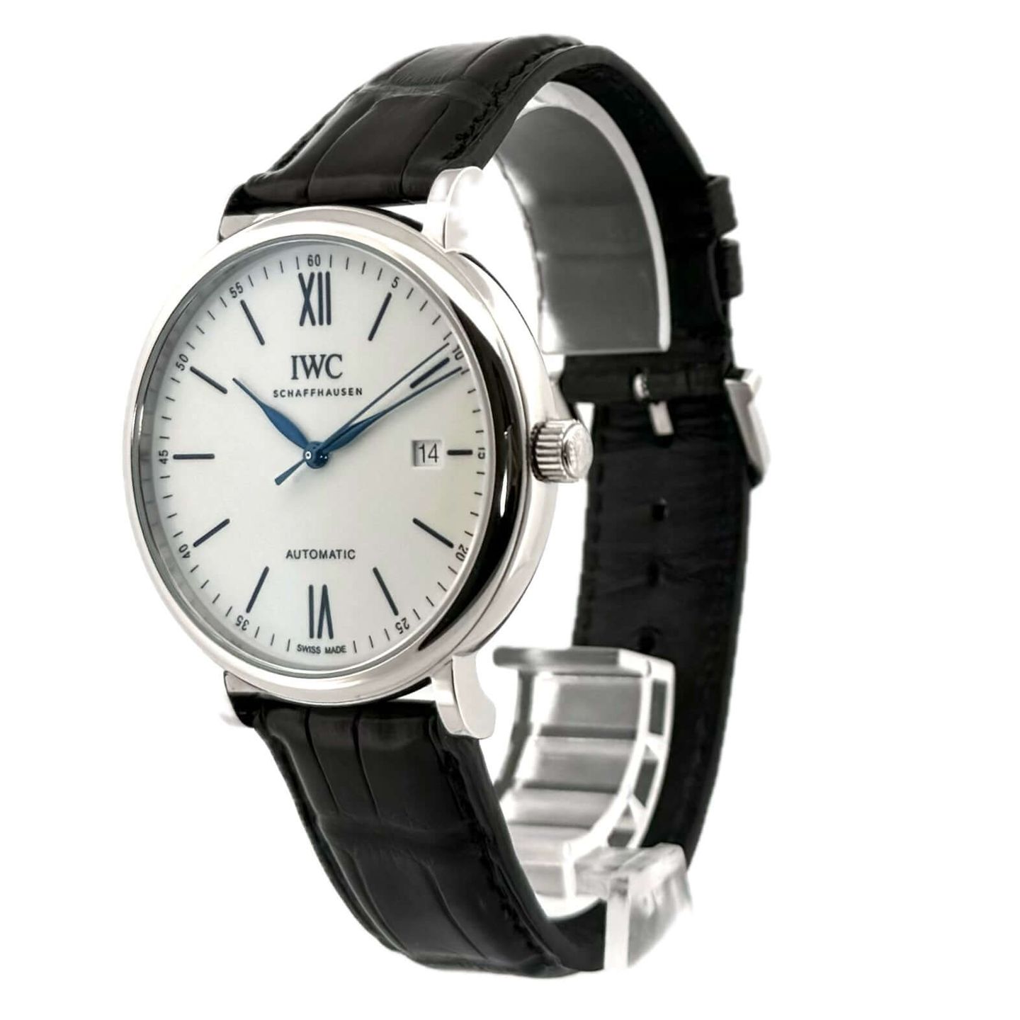 IWC Portofino Automatic IW356519 (2018) - White dial 40 mm Steel case (2/7)