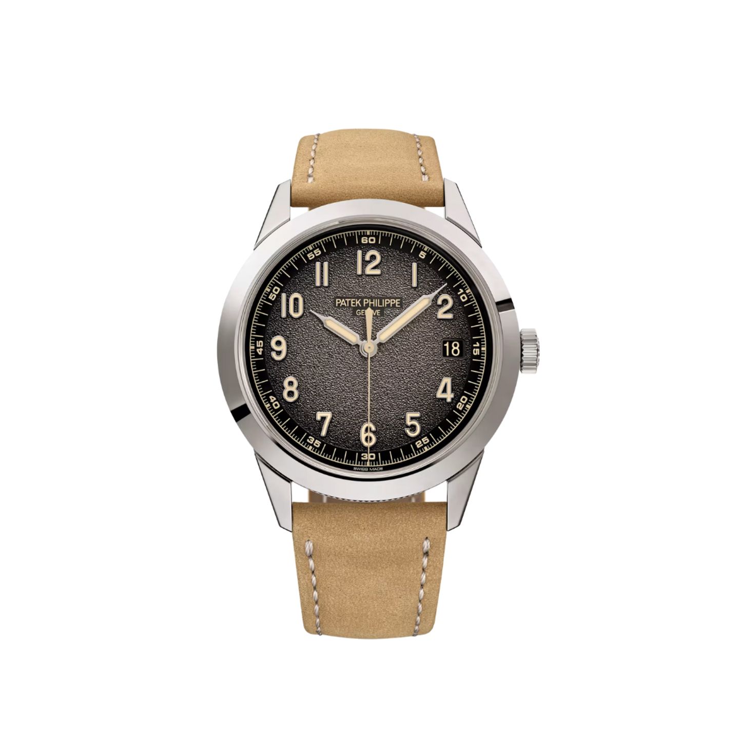 Patek Philippe Calatrava 5226G-001 (2024) - Grey dial 40 mm White Gold case (1/1)