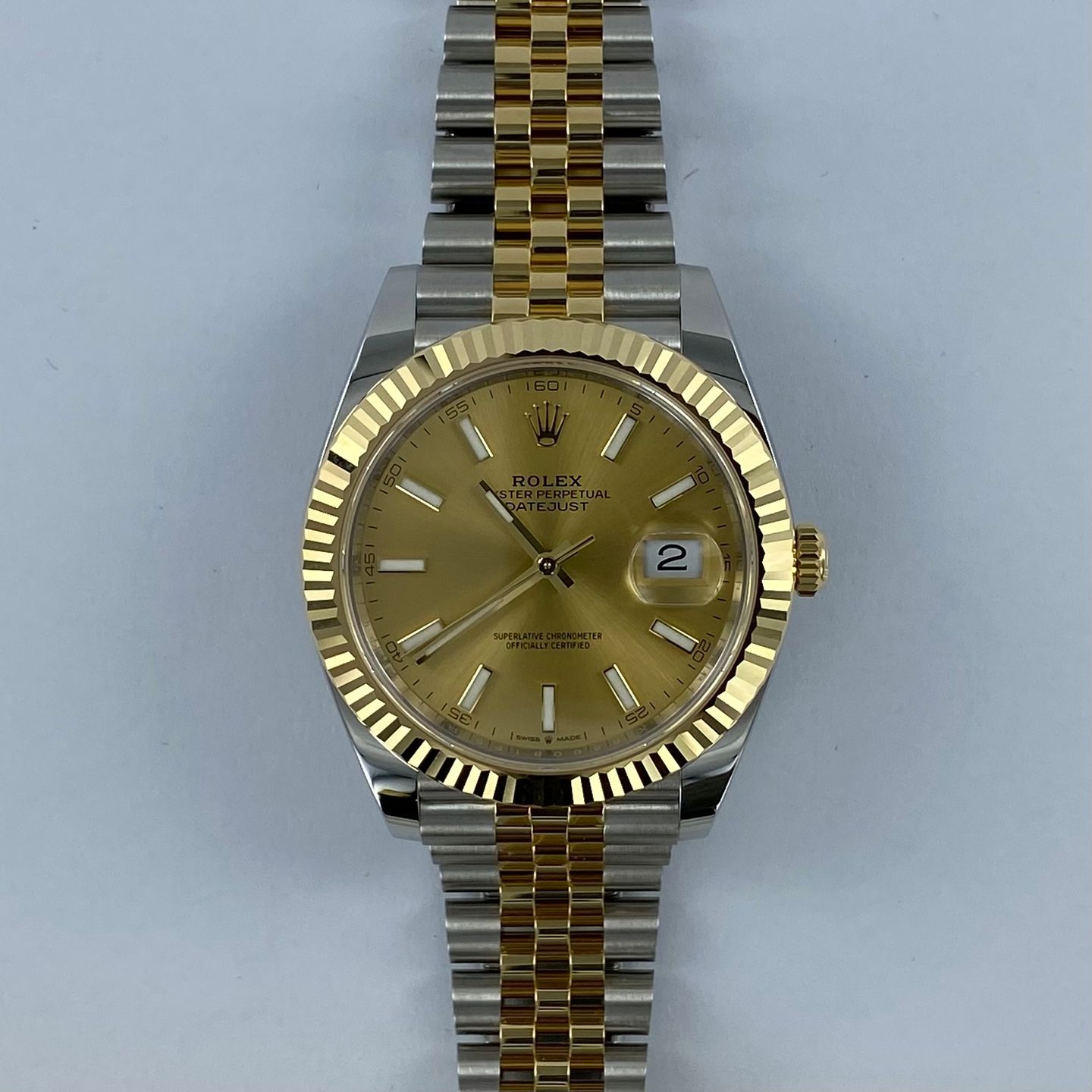 Rolex Datejust 41 126333 (2025) - 41 mm Gold/Steel case (2/6)