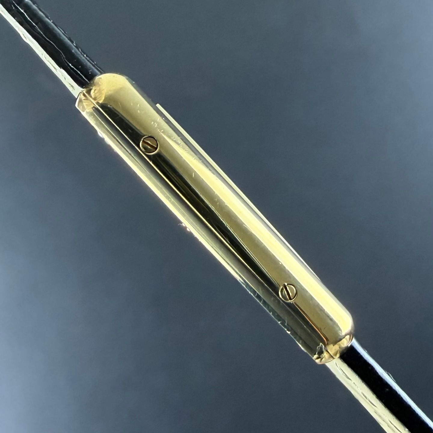 Cartier Tank 590005 (1990) - Champagne wijzerplaat 23mm Goud/Staal (6/8)