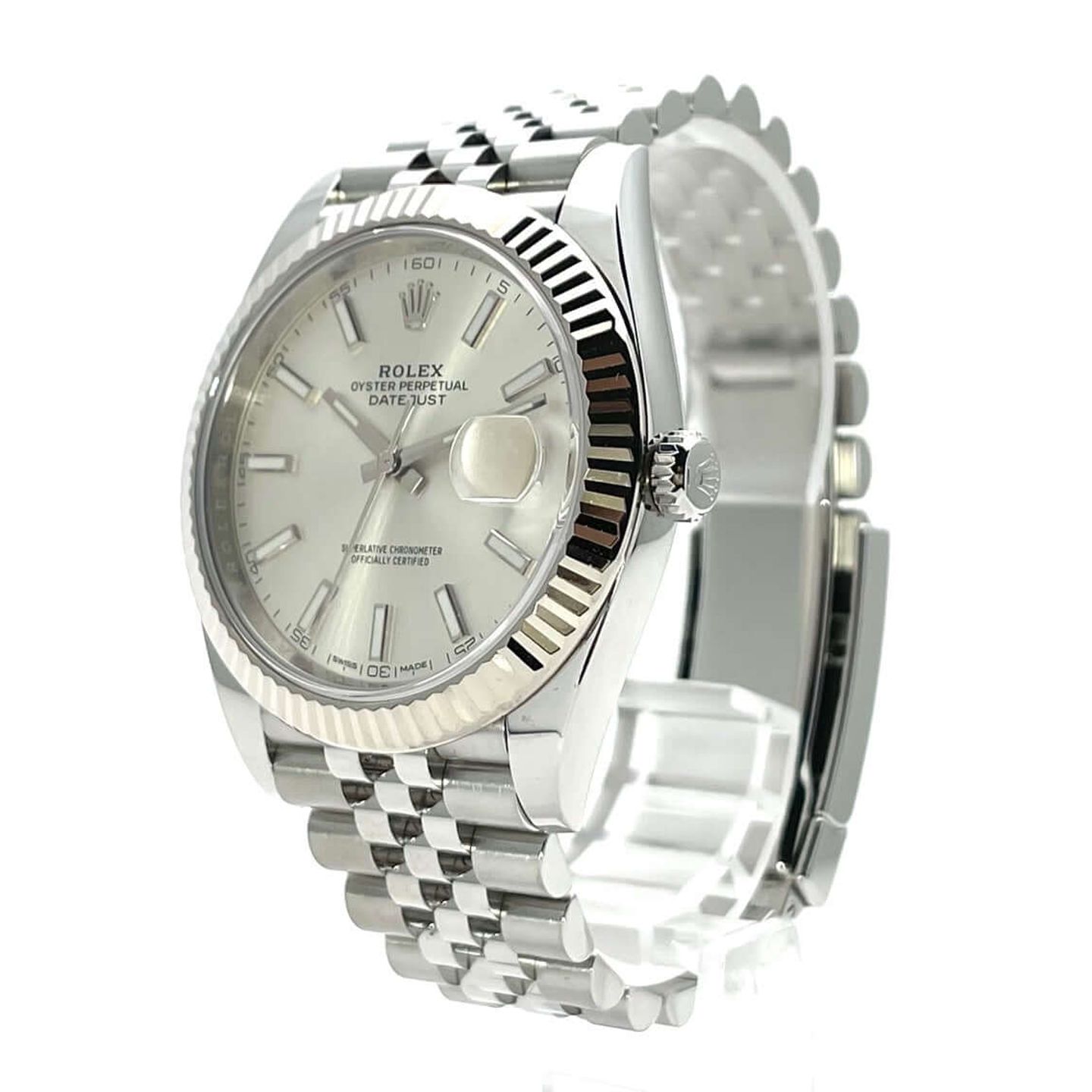 Rolex Datejust 41 126334 (2025) - Silver dial 41 mm Steel case (8/8)