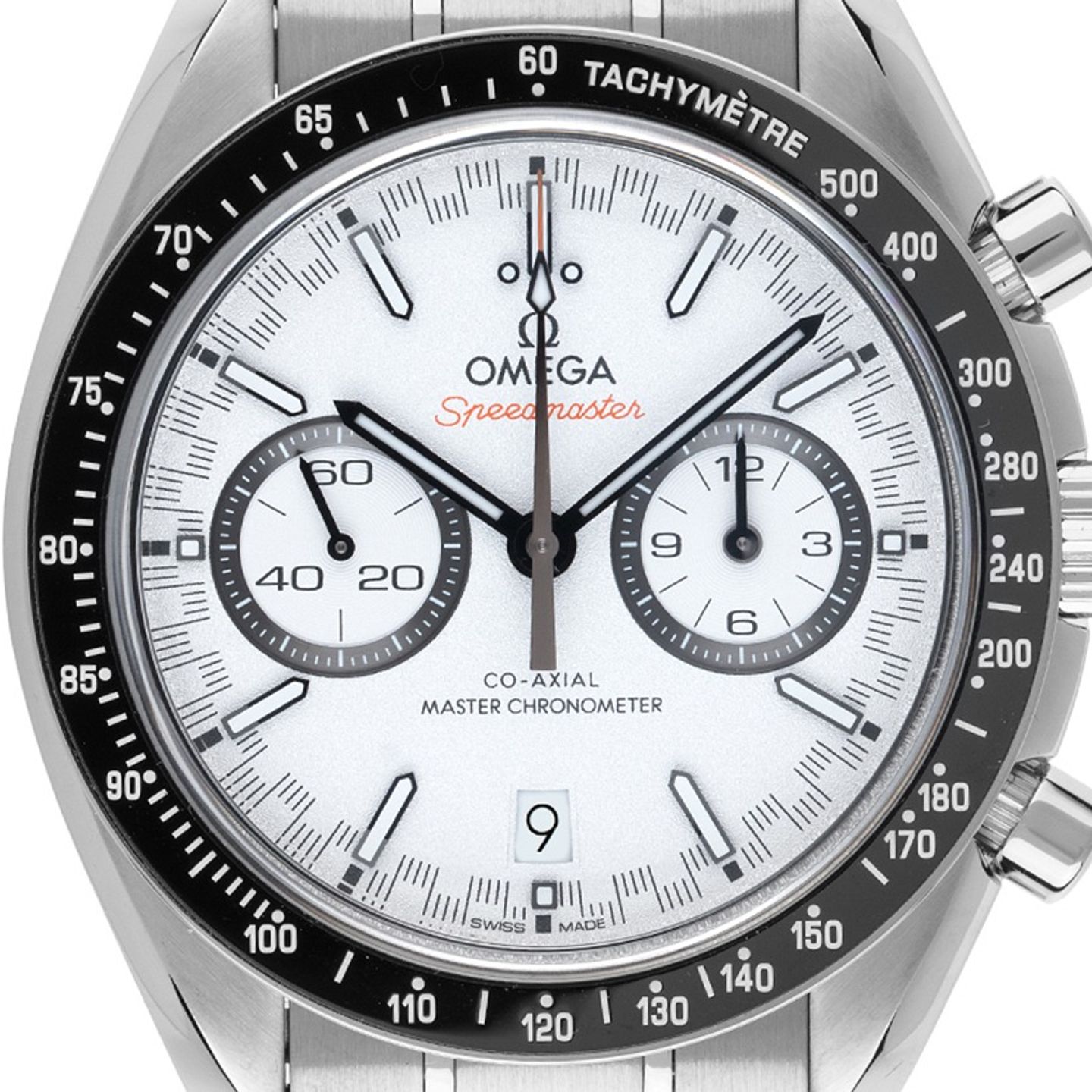 Omega Speedmaster Racing 329.30.44.51.04.001 (2025) - White dial 44 mm Steel case (1/7)
