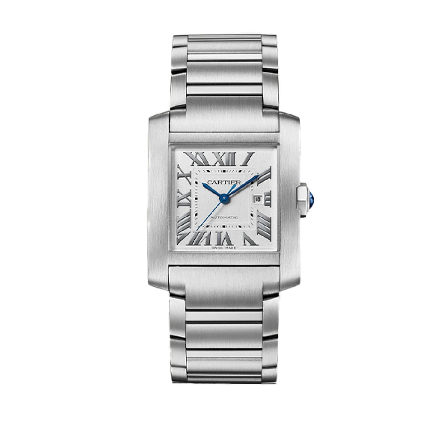 Cartier Tank Française WSTA0067 (2025) - Silver dial 31 mm Steel case (1/8)