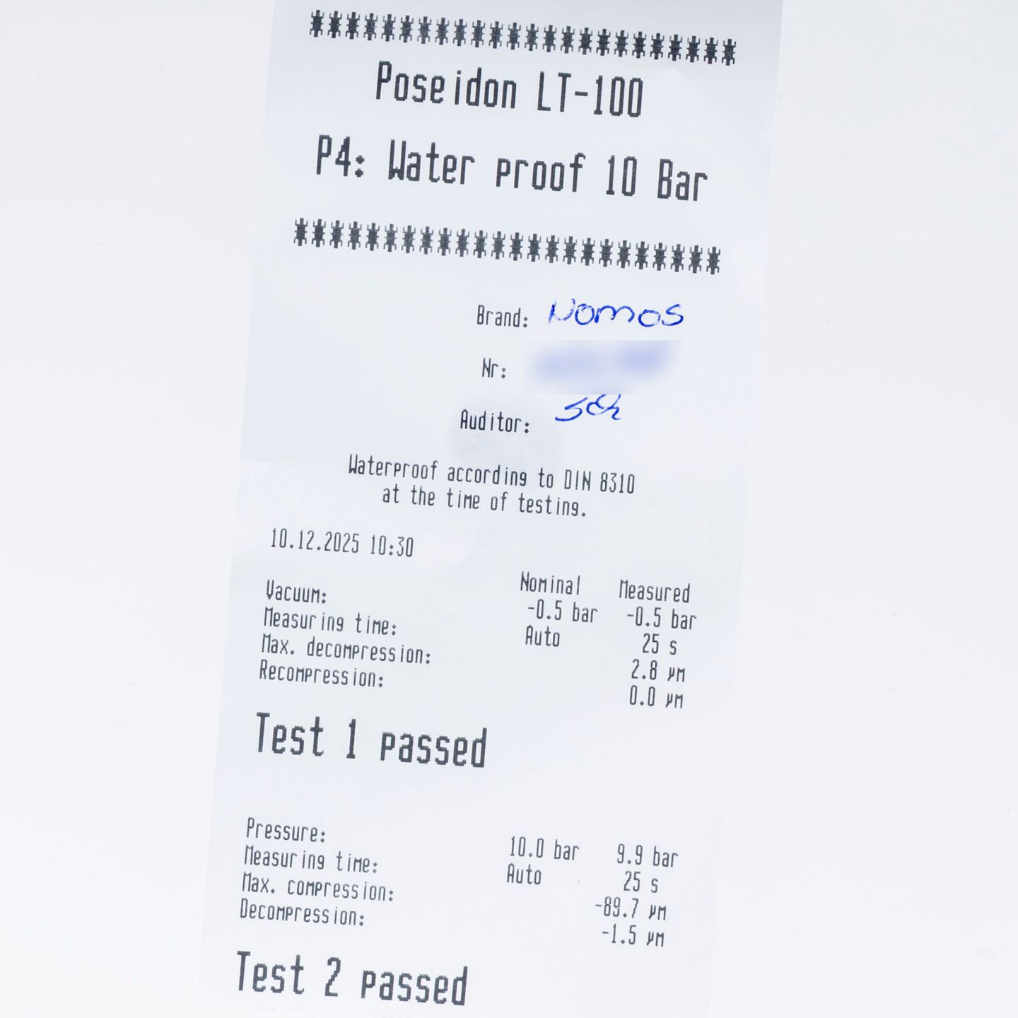 NOMOS Club Campus 713 (Onbekend (willekeurig serienummer)) - Blauw wijzerplaat 36mm Staal (5/8)