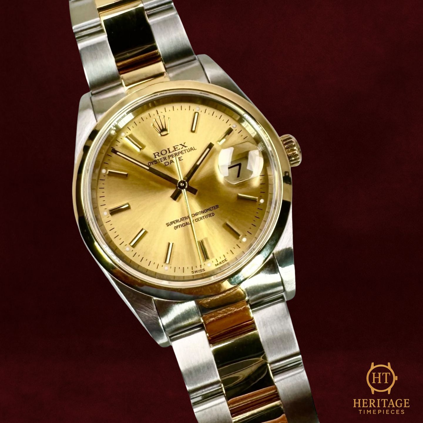 Rolex Oyster Perpetual Date 15203 - (5/8)