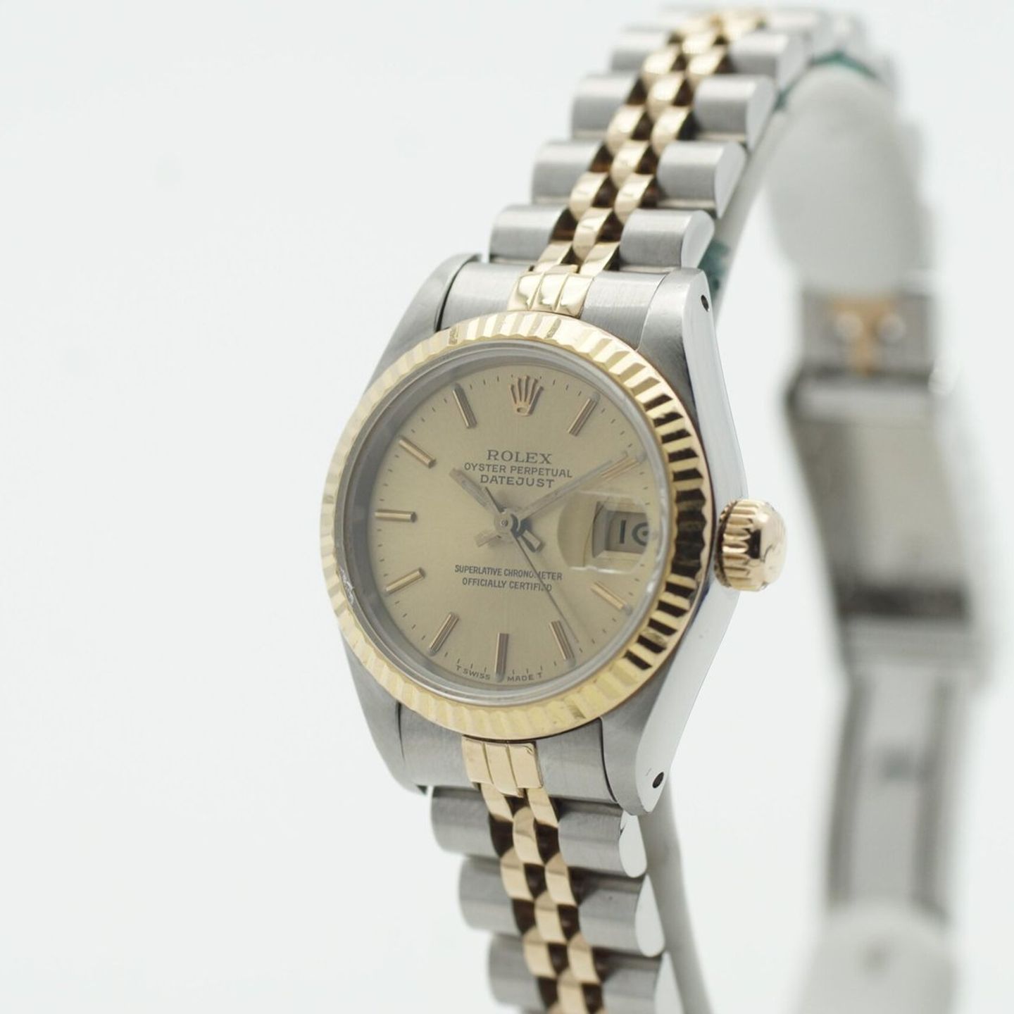 Rolex Lady-Datejust 69173 (1989) - 26mm Goud/Staal (4/8)