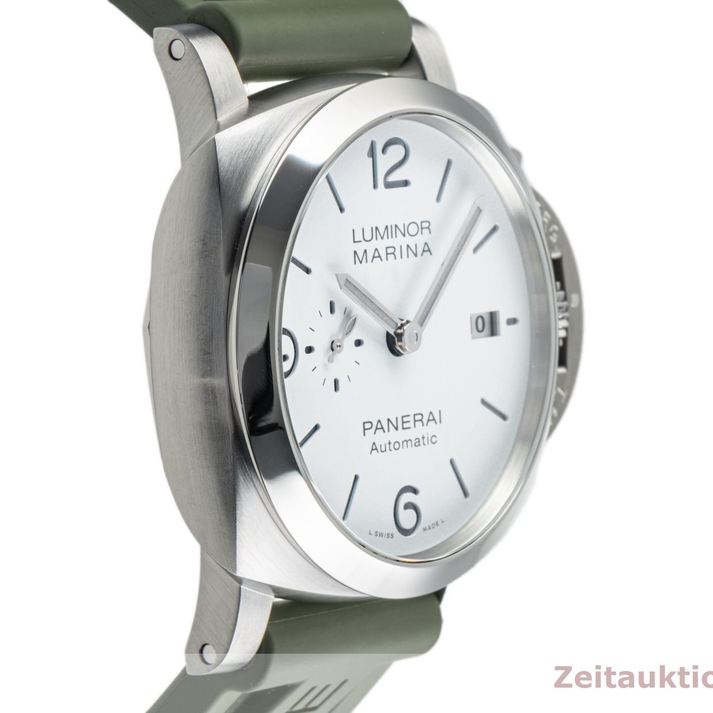 Panerai Luminor Marina PAM01314 (Unknown (random serial)) - White dial 44 mm Steel case (7/8)