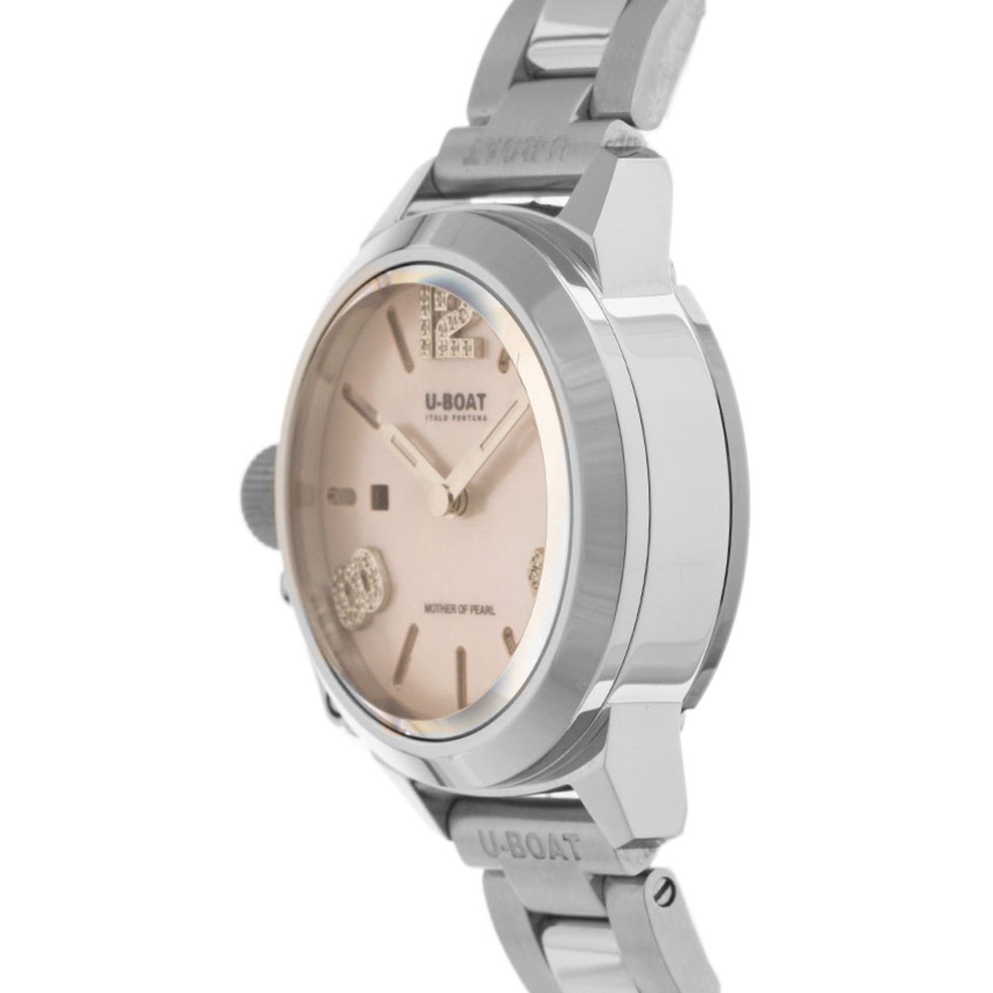 U-Boat Classico 8898 (Unknown (random serial)) - Pearl dial 31 mm Steel case (3/6)