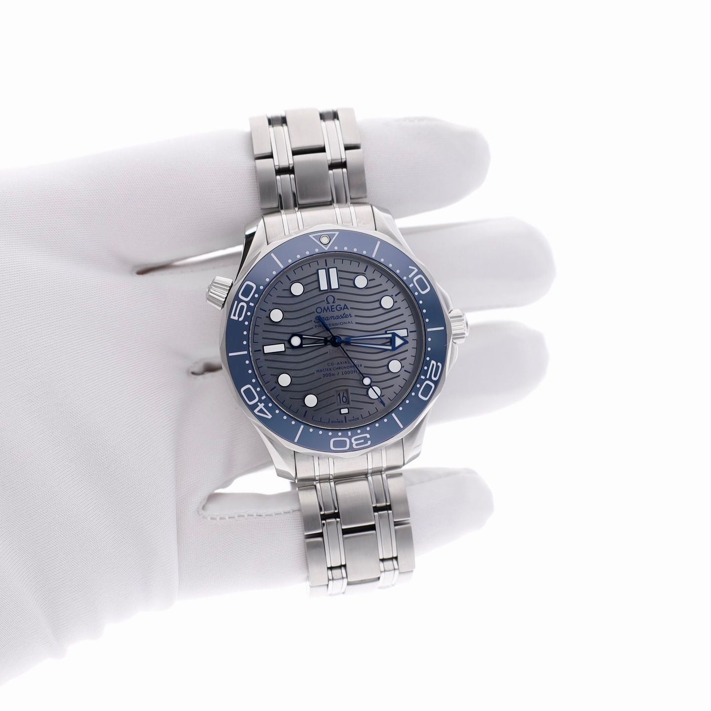 Omega Seamaster Diver 300 M 210.30.42.20.06.001 (2018) - Grey dial 42 mm Steel case (8/8)