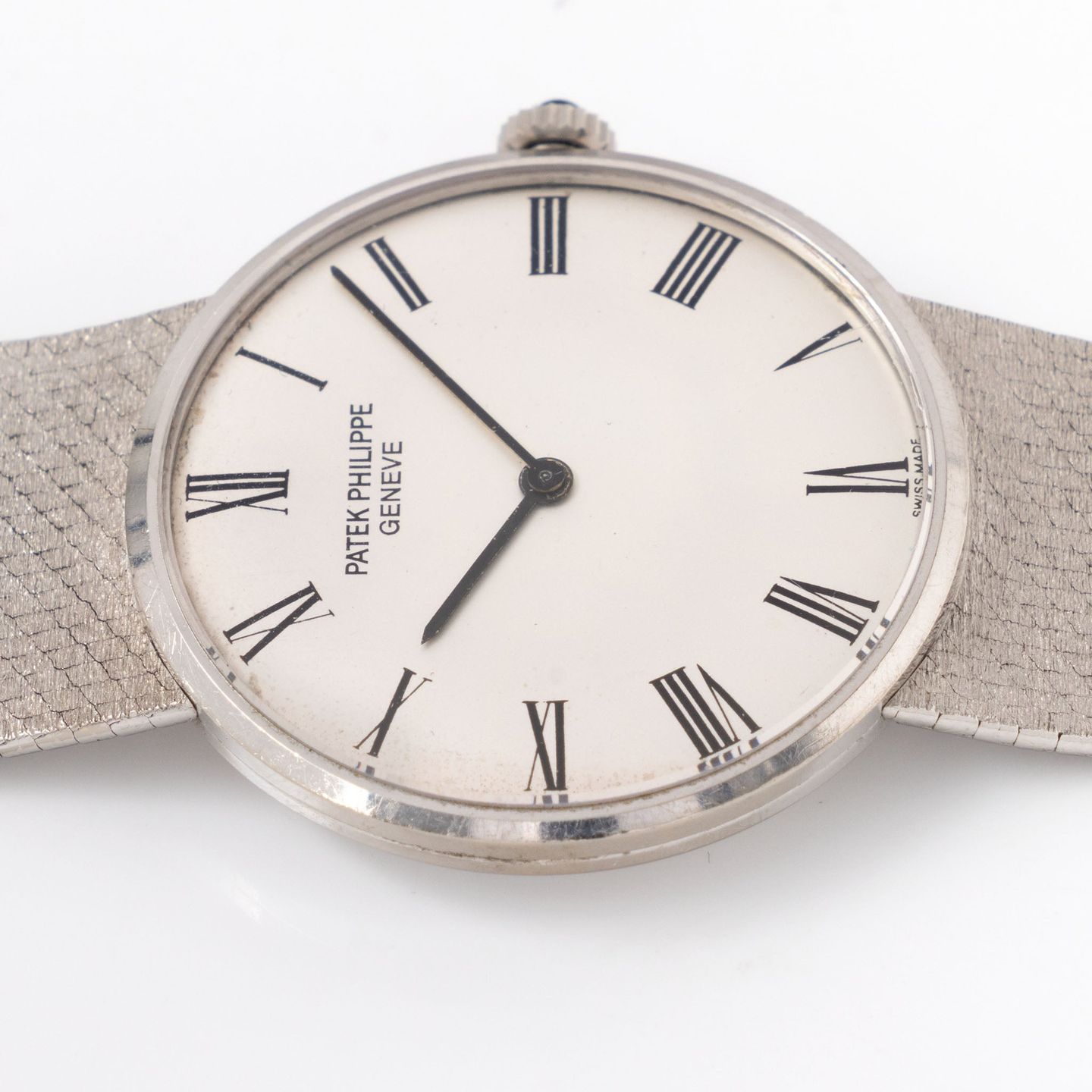 Patek Philippe Calatrava 3513 (1966) - 30mm Witgoud (6/7)