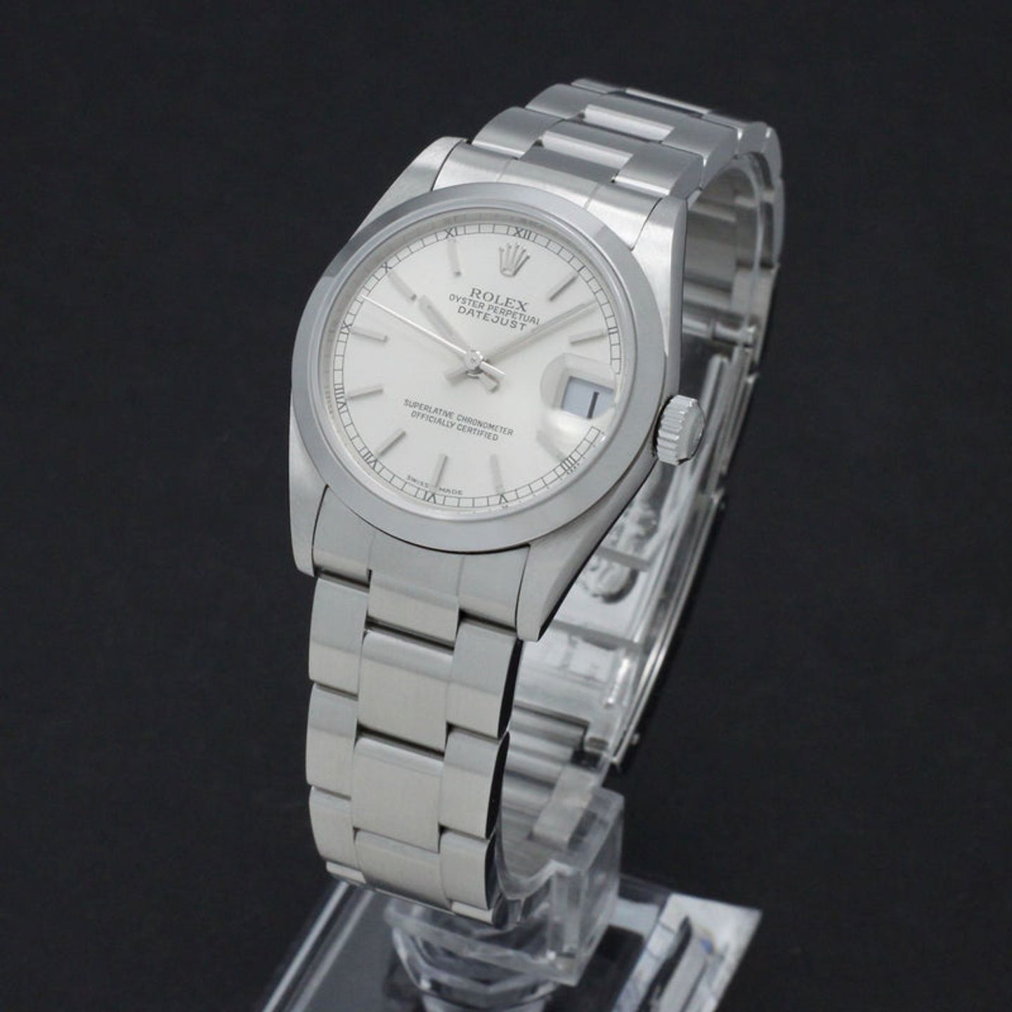 Rolex Datejust 31 78240 (2000) - Silver dial 31 mm Steel case (3/5)