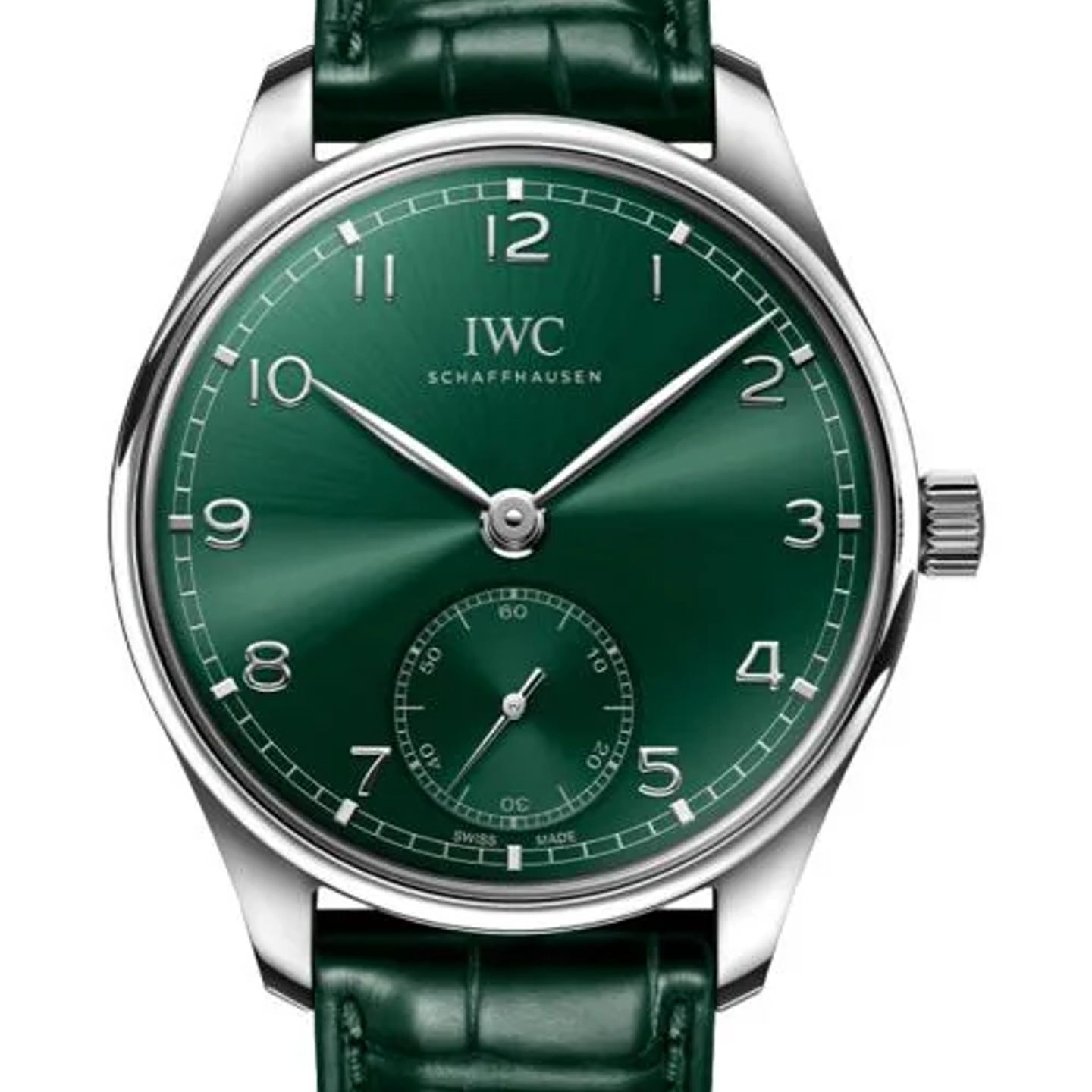 IWC Portuguese Automatic IW358310 (2026) - Green dial 40 mm Steel case (1/1)