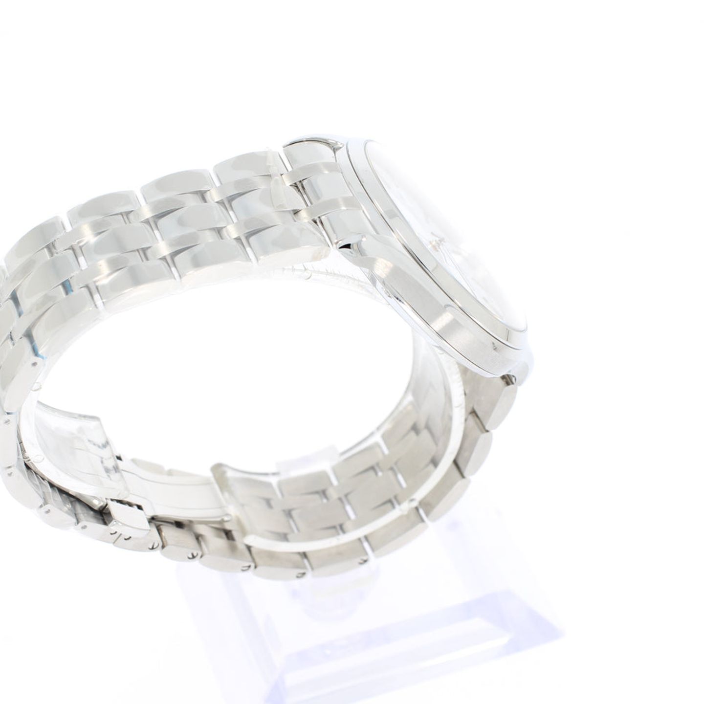 Baume & Mercier Clifton M0A10505 (2025) - Wit wijzerplaat 40mm Staal (3/4)