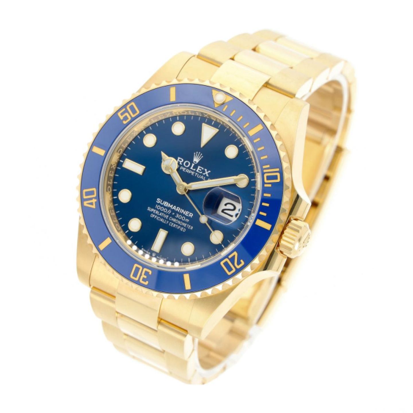 Rolex Submariner Date 126618LB (2024) - Blue dial 41 mm Yellow Gold case (2/5)