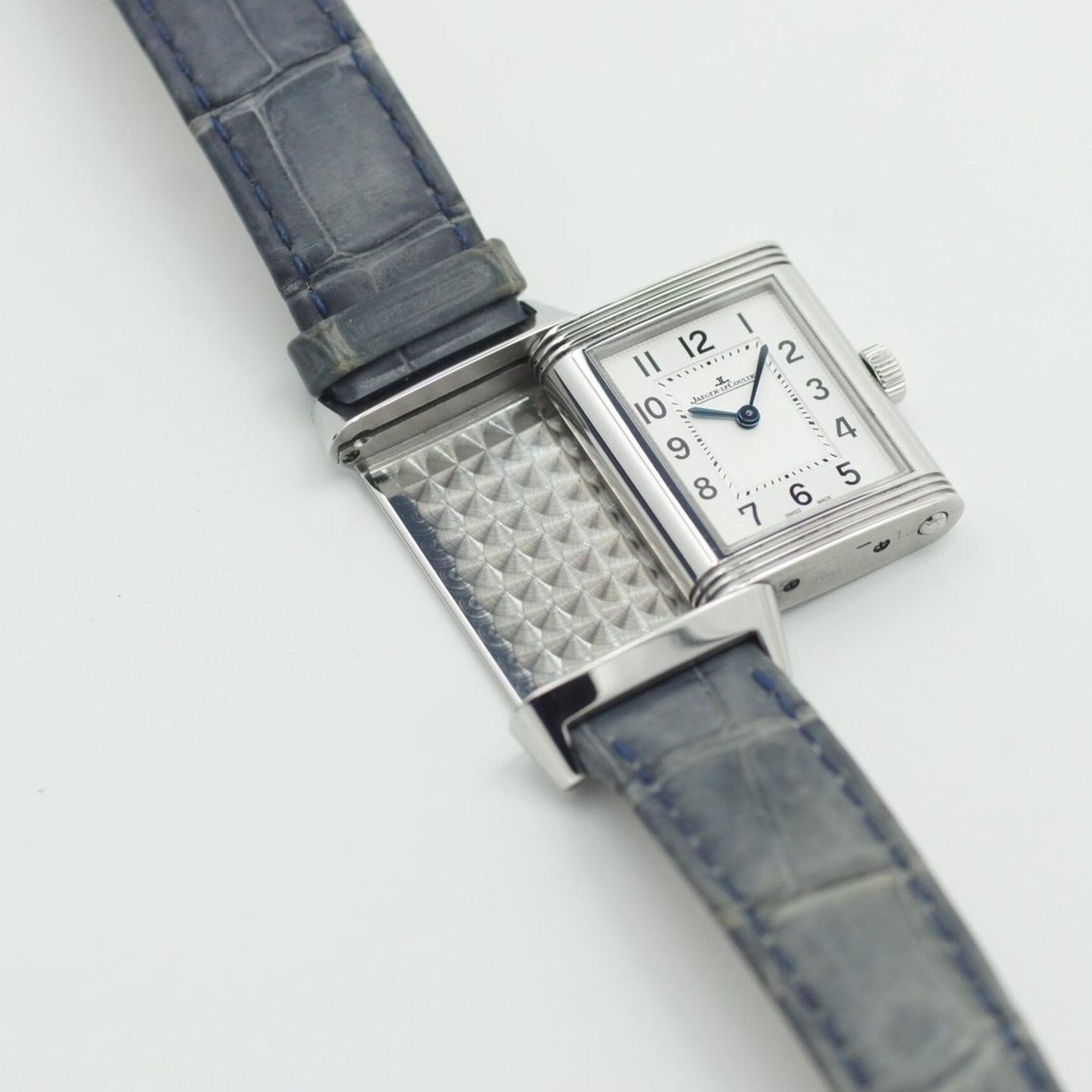 Jaeger-LeCoultre Reverso Classic Small Q2618540 (2006) - Zilver wijzerplaat 21mm Staal (3/8)