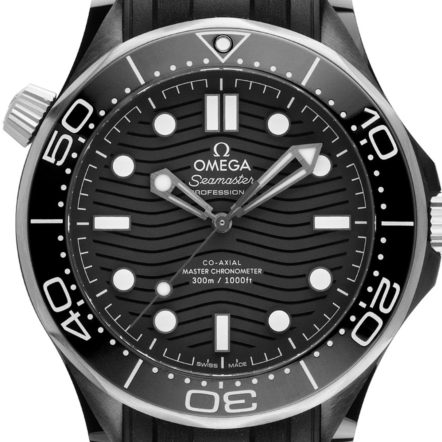 Omega Seamaster Diver 300 M 210.92.44.20.01.001 (2019) - Black dial 44 mm Ceramic case (1/8)