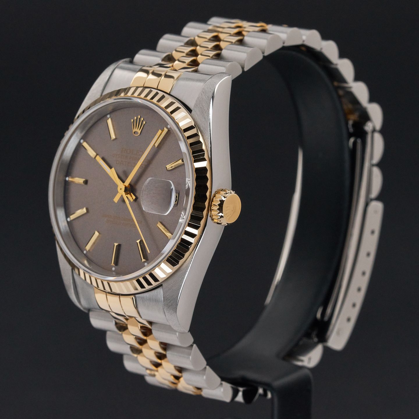 Rolex Datejust 36 16233 (1996) - 36 mm Gold/Steel case (4/8)