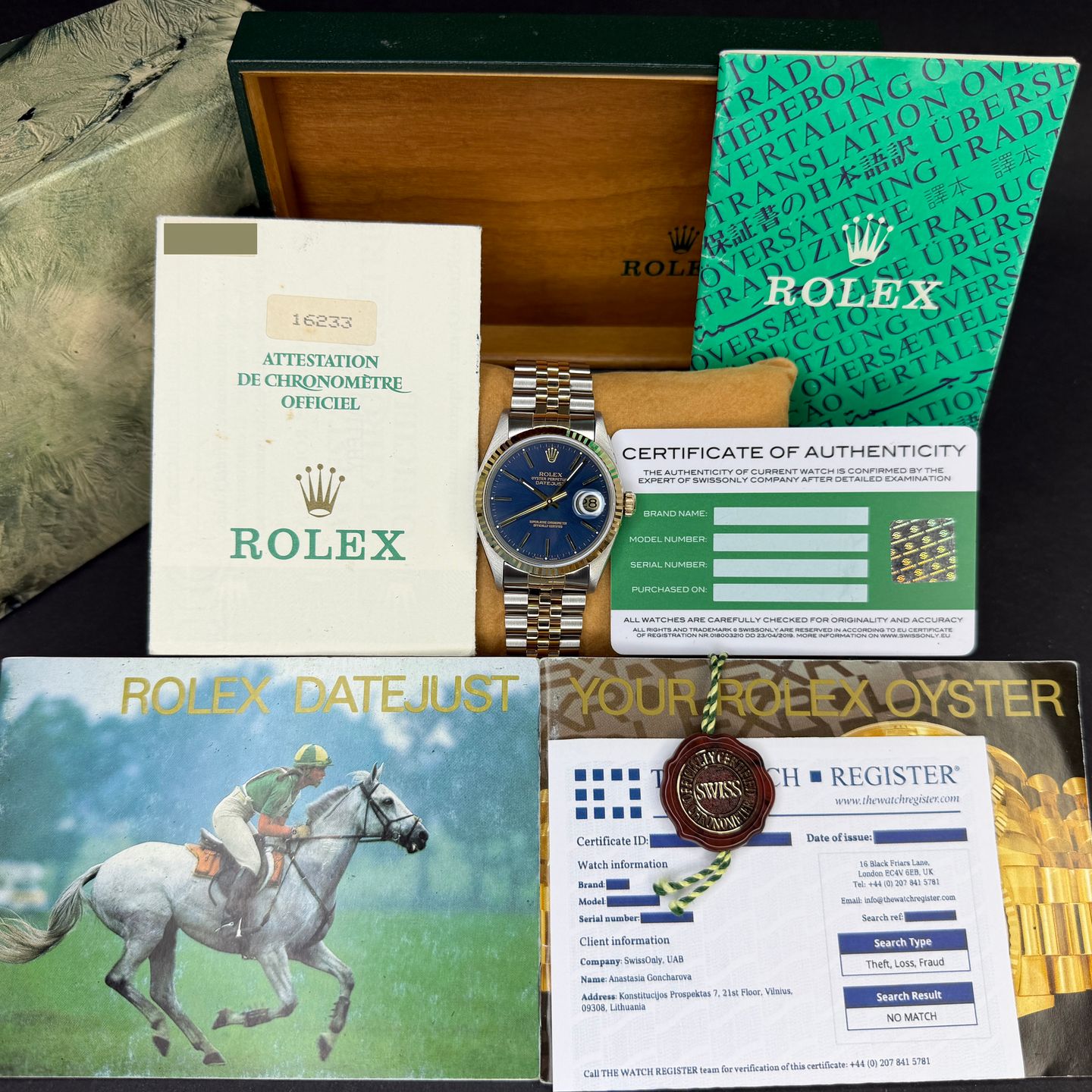 Rolex Datejust 36 16233 - (3/4)