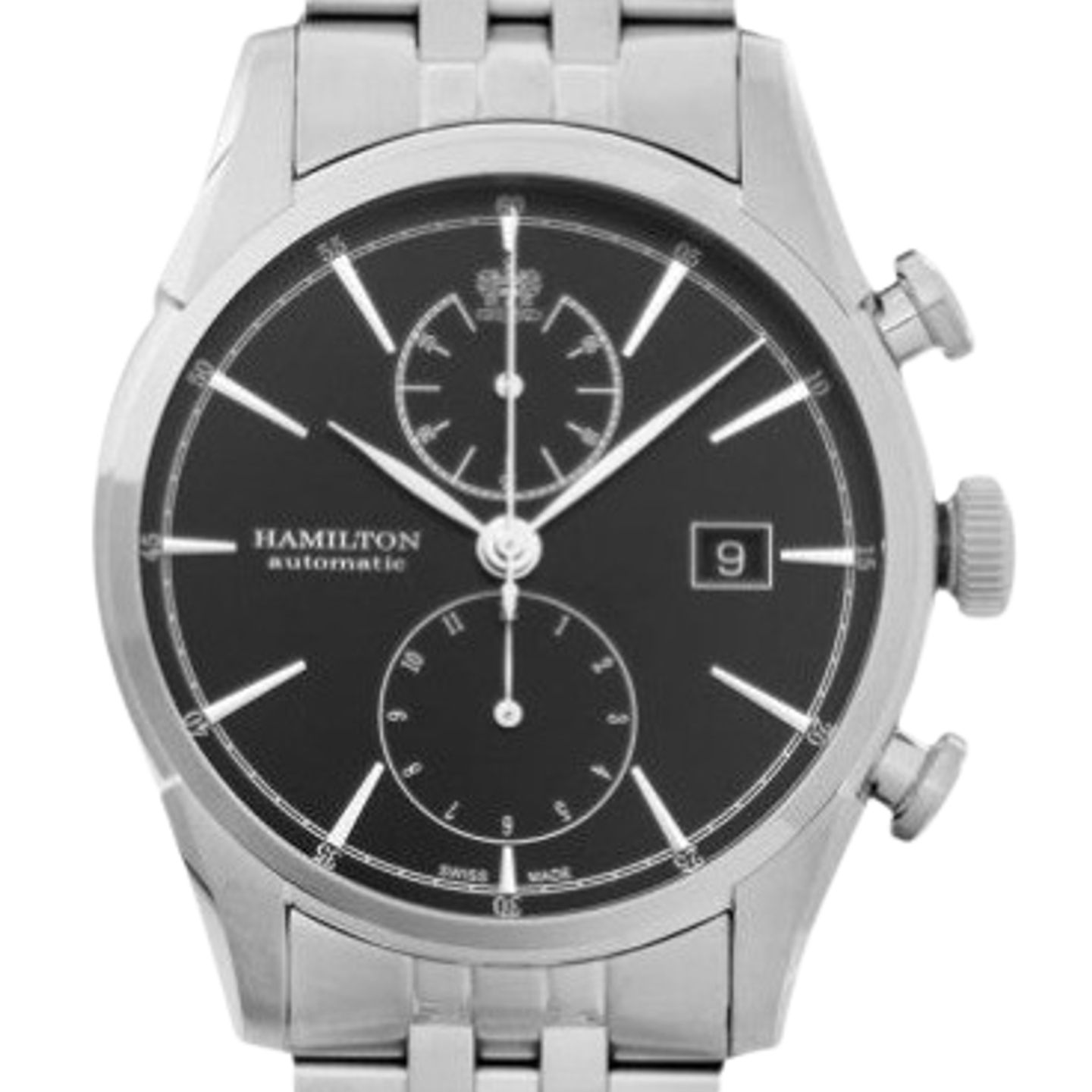 Hamilton Spirit of Liberty H32416131 (2024) - Black dial 42 mm Steel case (1/1)