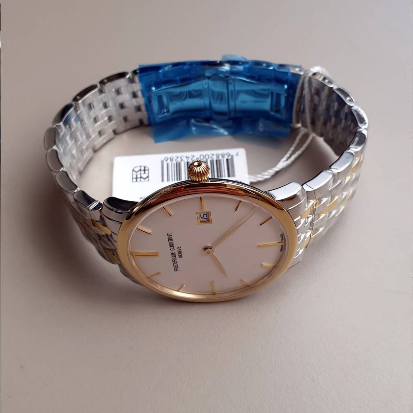 Frederique Constant Slimline Automatic FC-306V4S3B2 (2025) - Silver dial 40 mm Steel case (6/8)