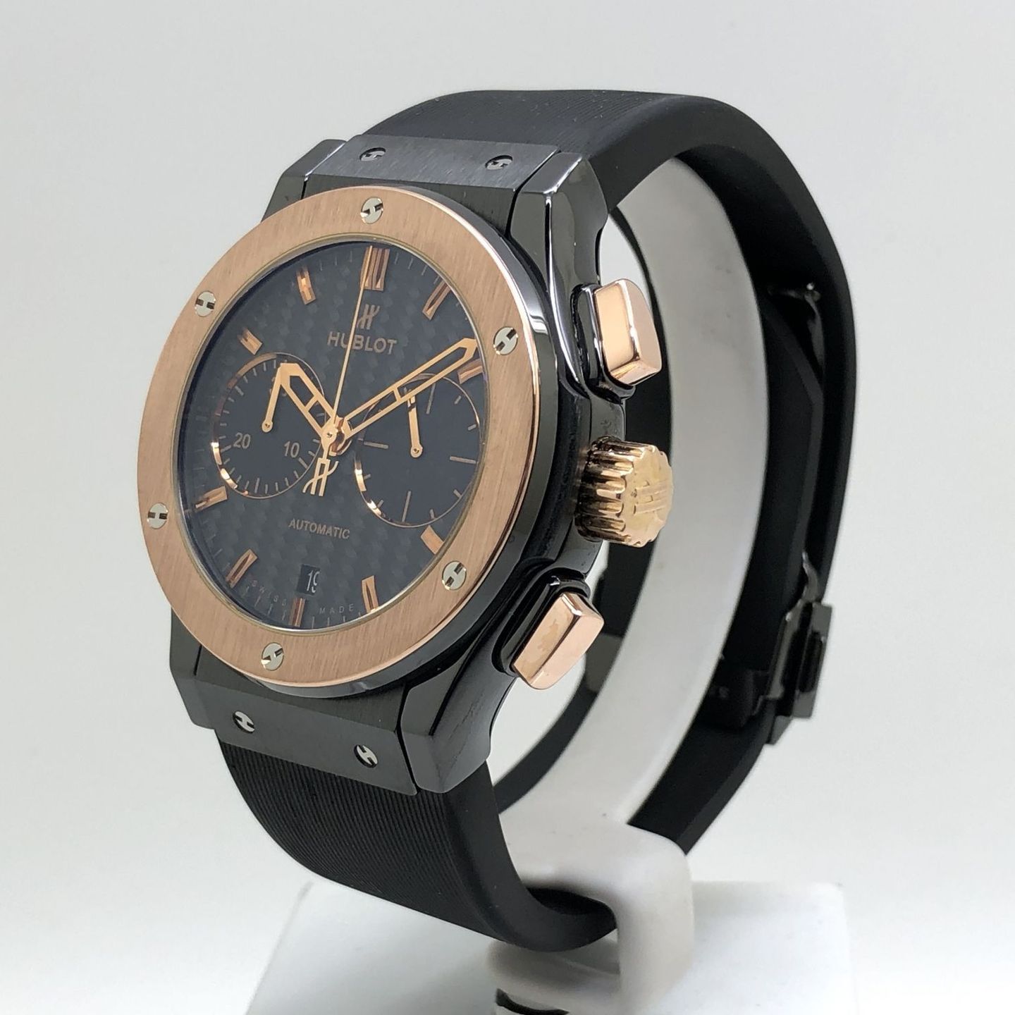 Hublot Classic Fusion Chronograph 521.CO.1781.RX (Unknown (random serial)) - Black dial 45 mm Ceramic case (6/8)