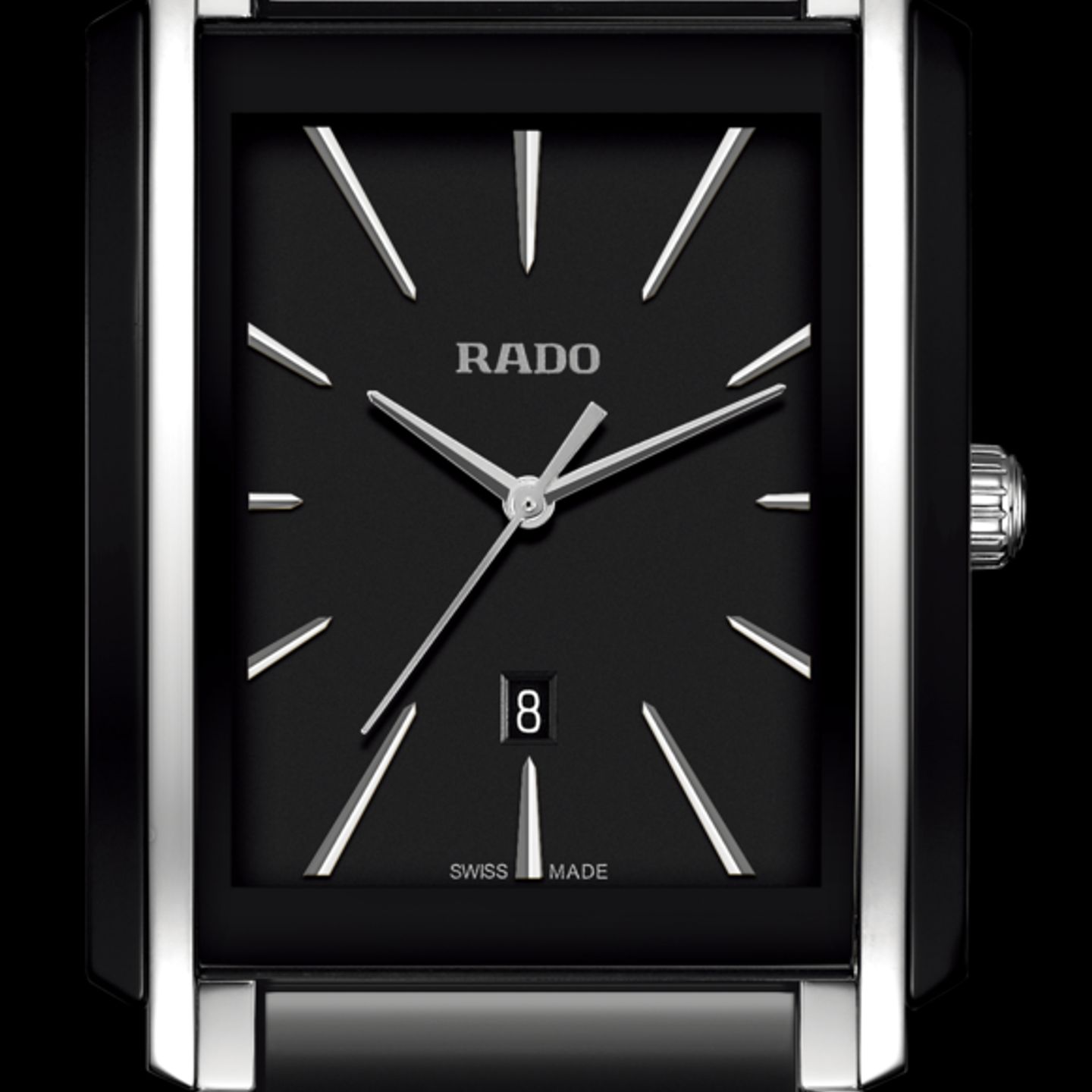 Rado Integral R20206162 (2024) - Zwart wijzerplaat 41mm Keramiek (1/4)