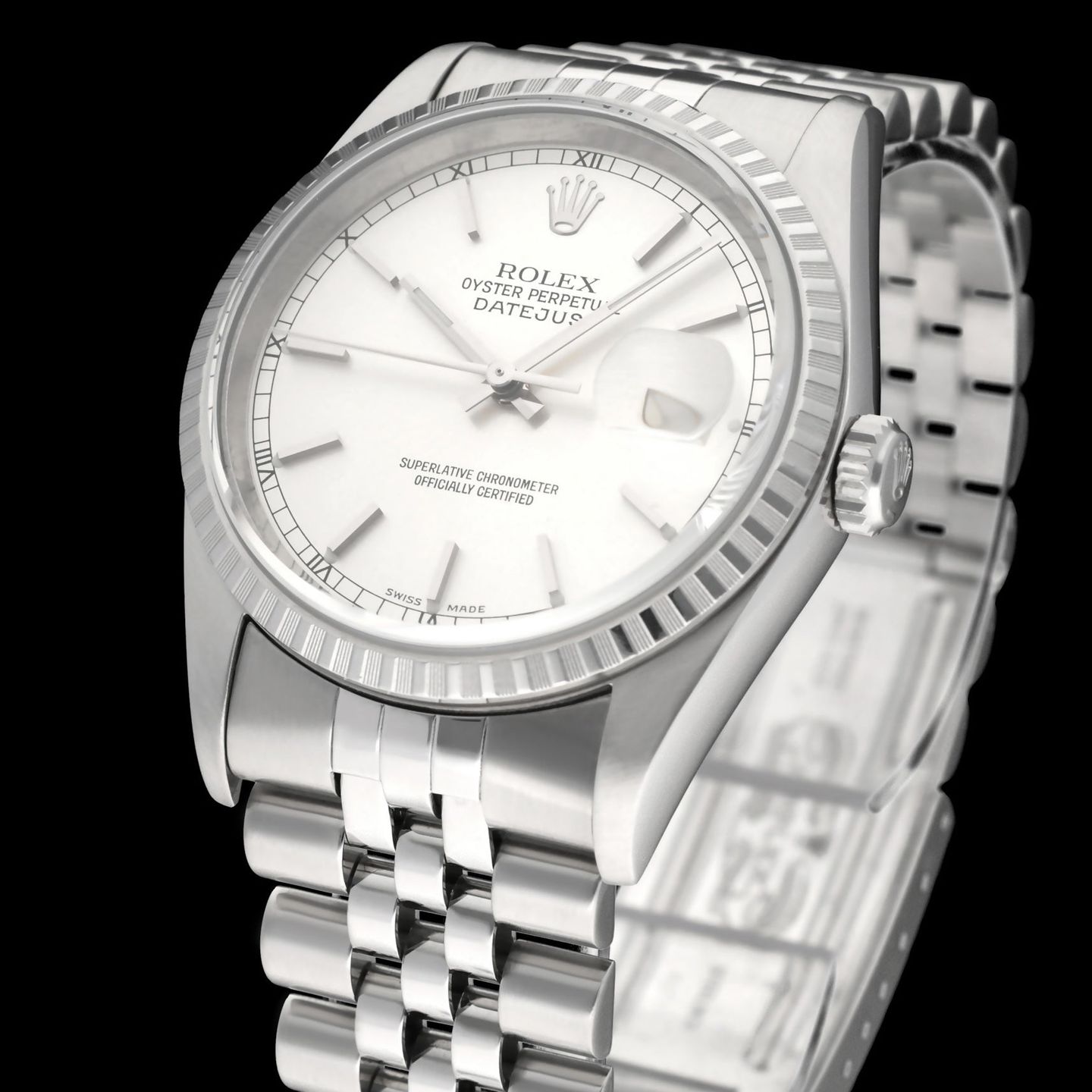 Rolex Datejust 36 16220 (2002) - 36mm Staal (7/8)