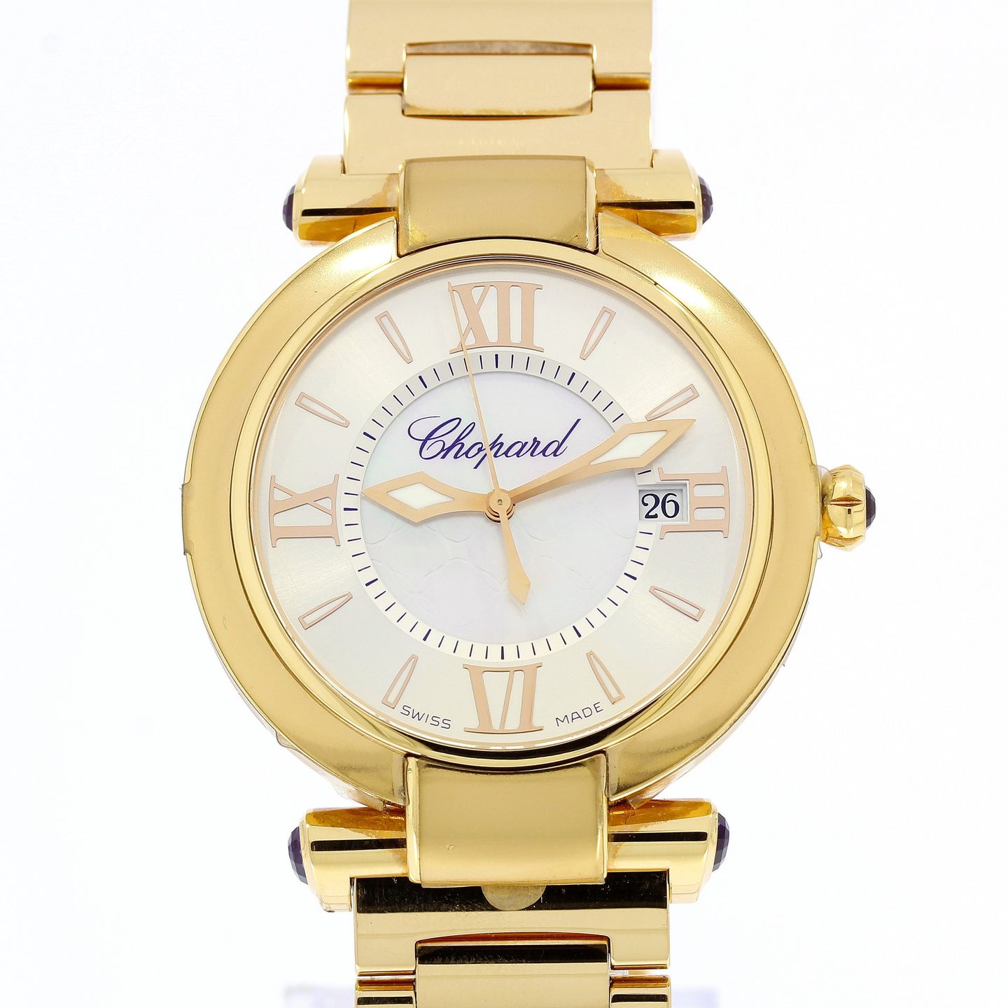 Chopard Imperiale 384221-5001 (2023) - Pearl dial 36 mm Rose Gold case (1/8)