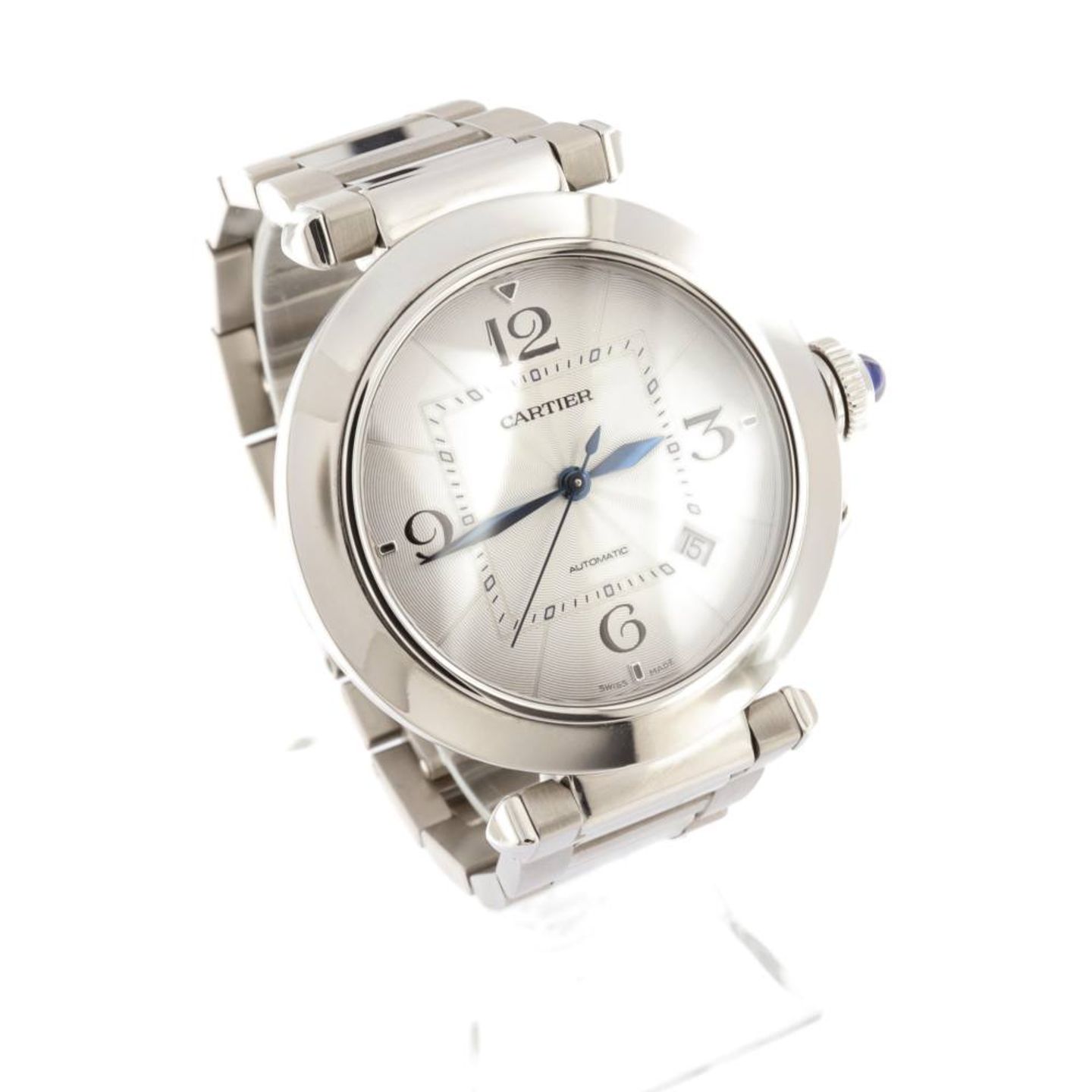 Cartier Pasha WSPA0009 (2022) - Silver dial 41 mm Steel case (3/7)