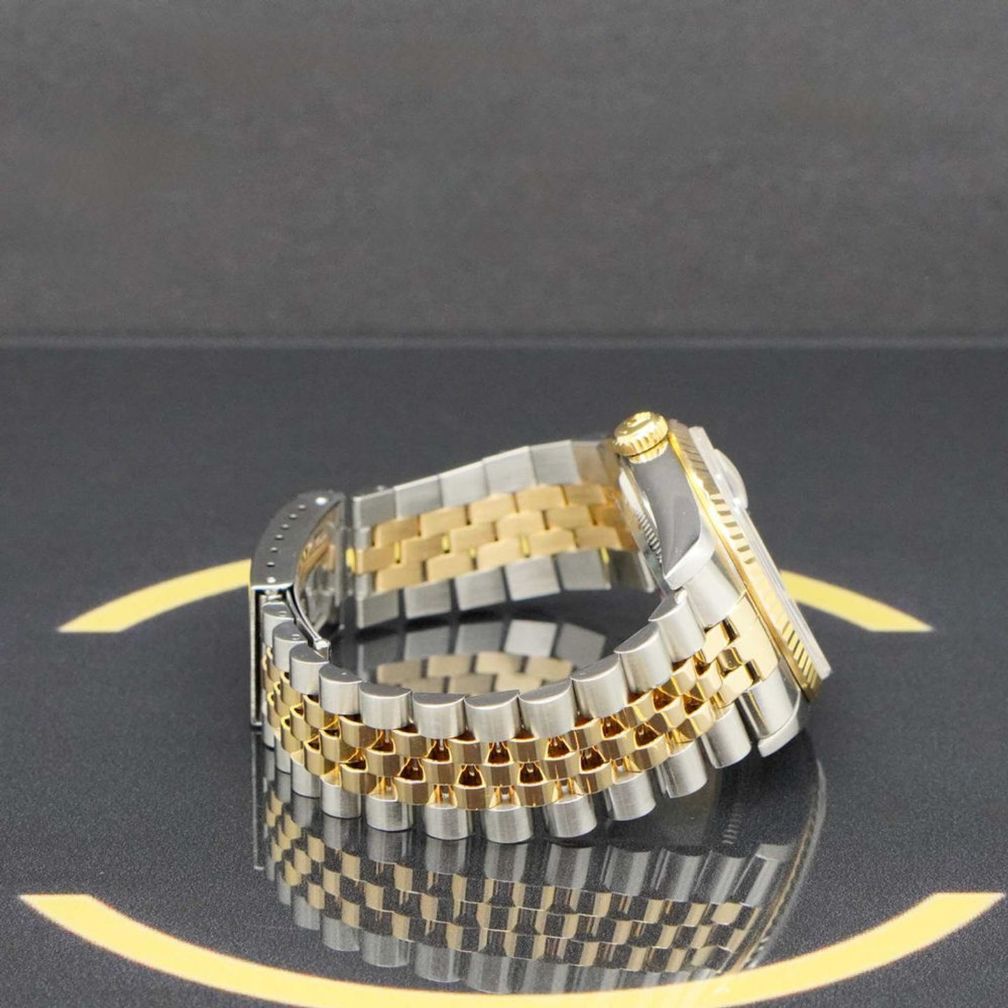 Rolex Datejust 36 16233 (1995) - Zwart wijzerplaat 36mm Goud/Staal (6/7)