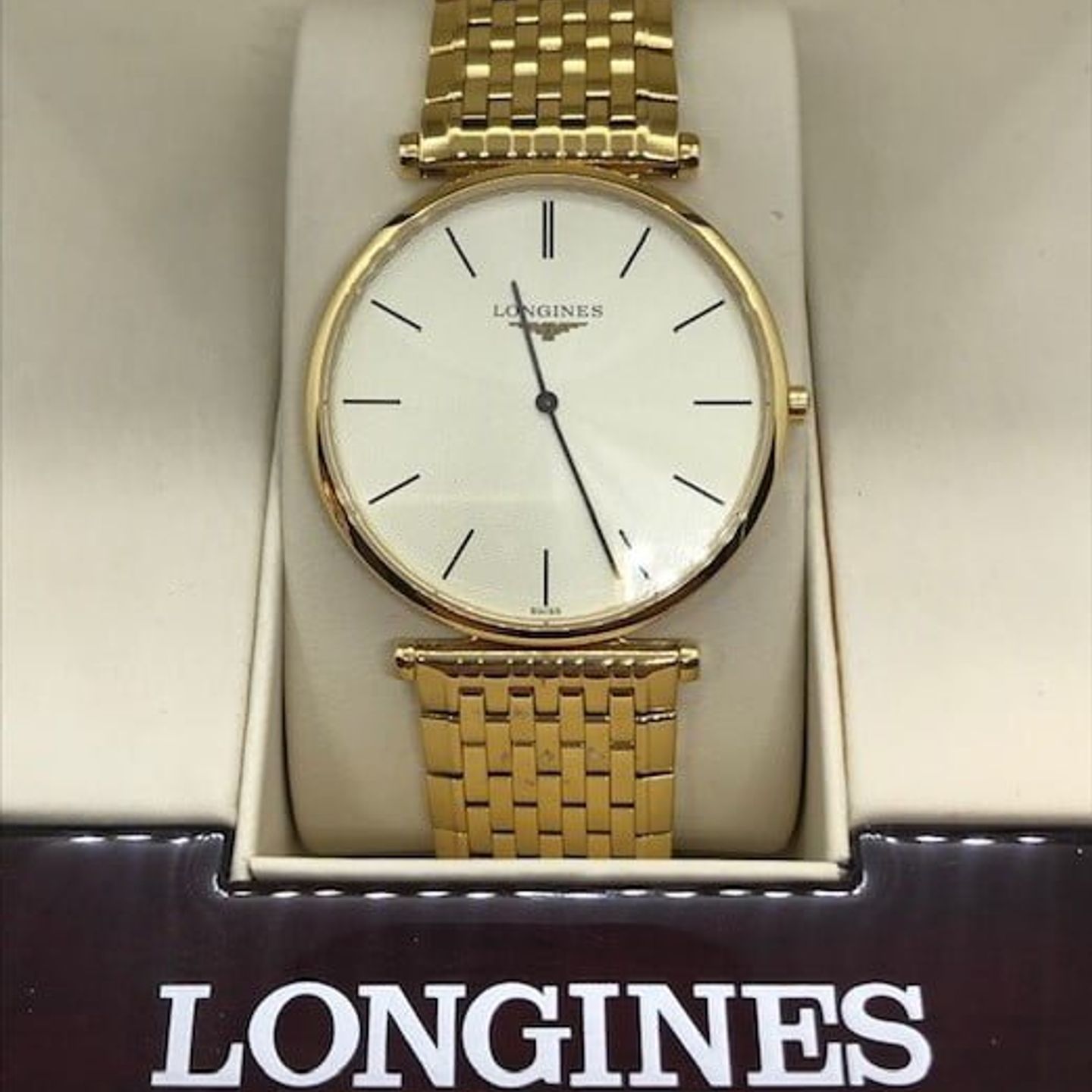 Longines La Grande Classique L4.766.2.11.2 (2019) - White dial 37 mm Steel case (1/8)