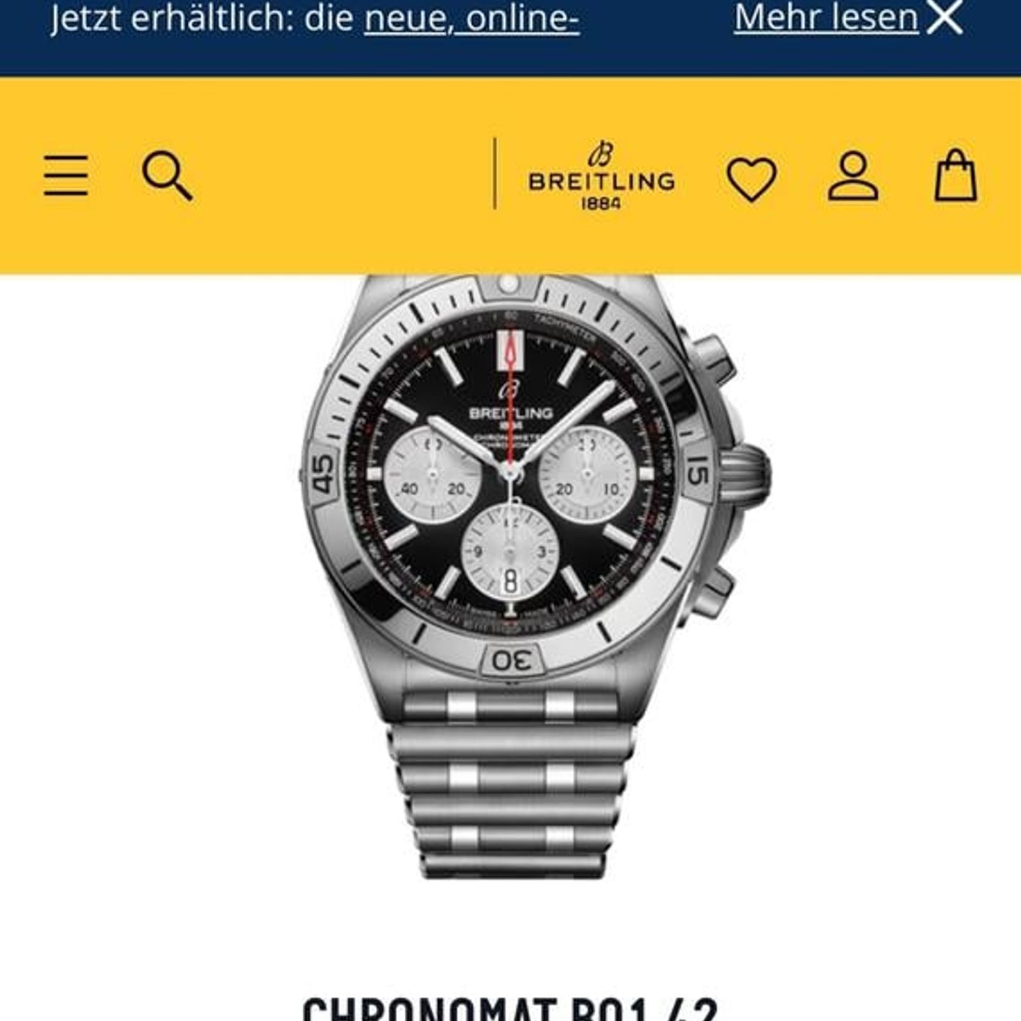 Breitling Chronomat 42 AB0134101B1A1 - (4/4)