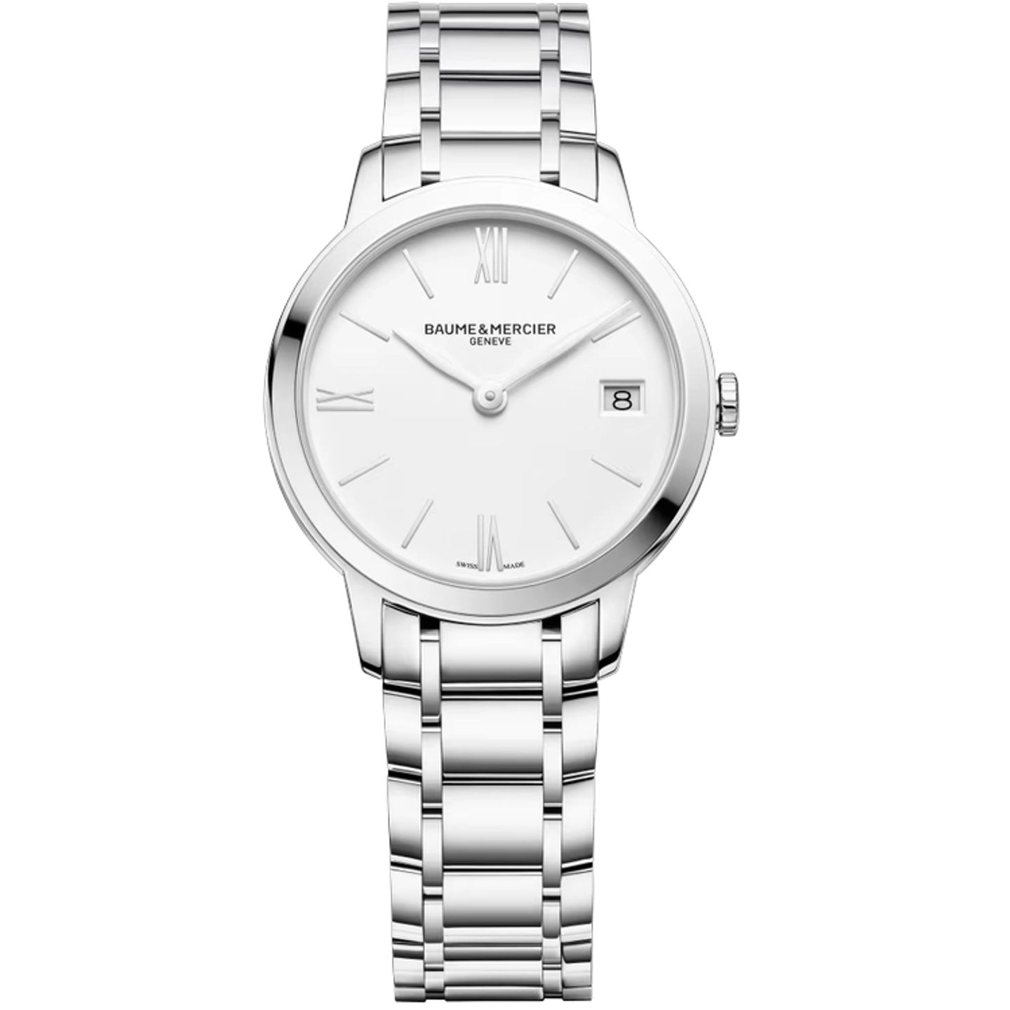 Baume & Mercier Classima M0A10335 (2026) - Wit wijzerplaat 31mm Staal (1/1)