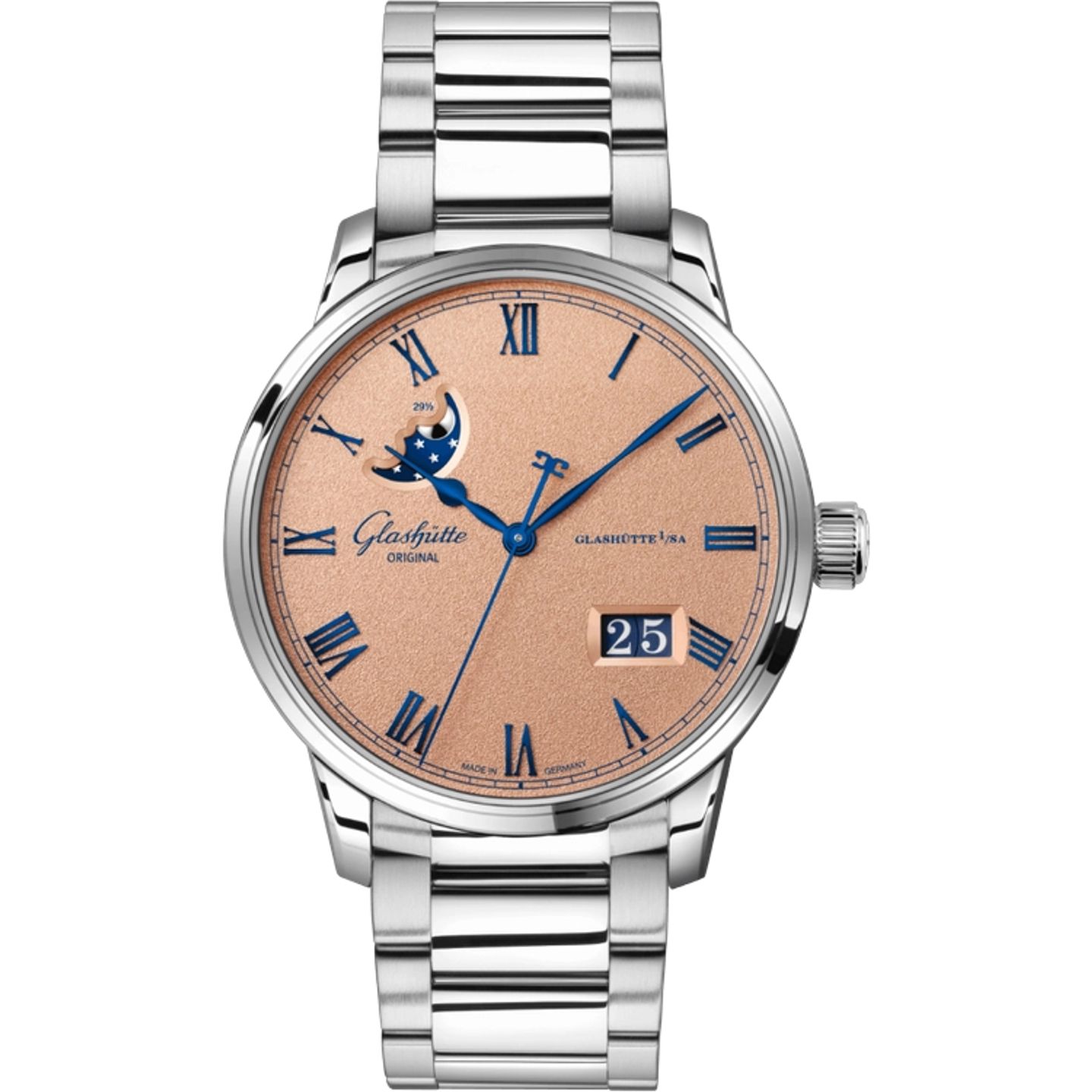 Glashütte Original Senator Panorama Date Moon Phase 1-36-24-04-02-71 (2026) - 40mm Staal (1/1)