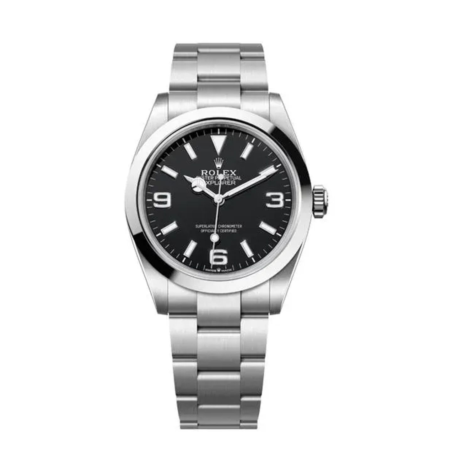 Rolex Explorer 224270 (2024) - Black dial 40 mm Steel case (6/6)