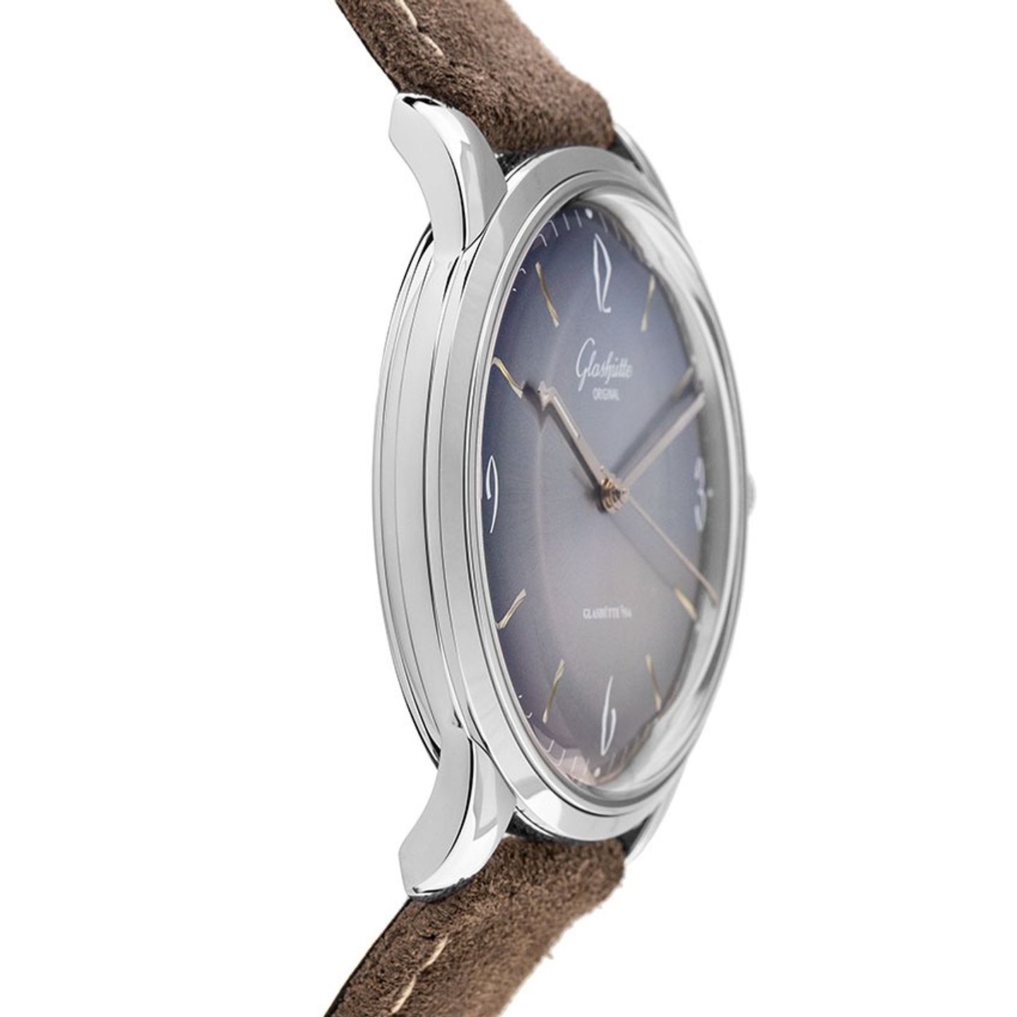 Glashütte Original Sixties 1-39-52-14-02-04 (2025) - Blue dial 39 mm Steel case (5/7)