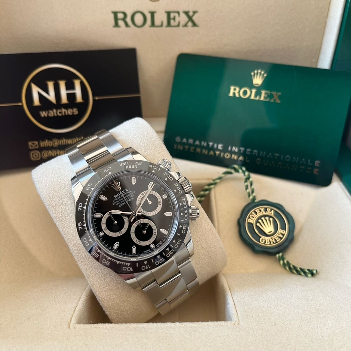 Rolex Daytona 116500LN (2022) - Black dial 40 mm Steel case (2/8)