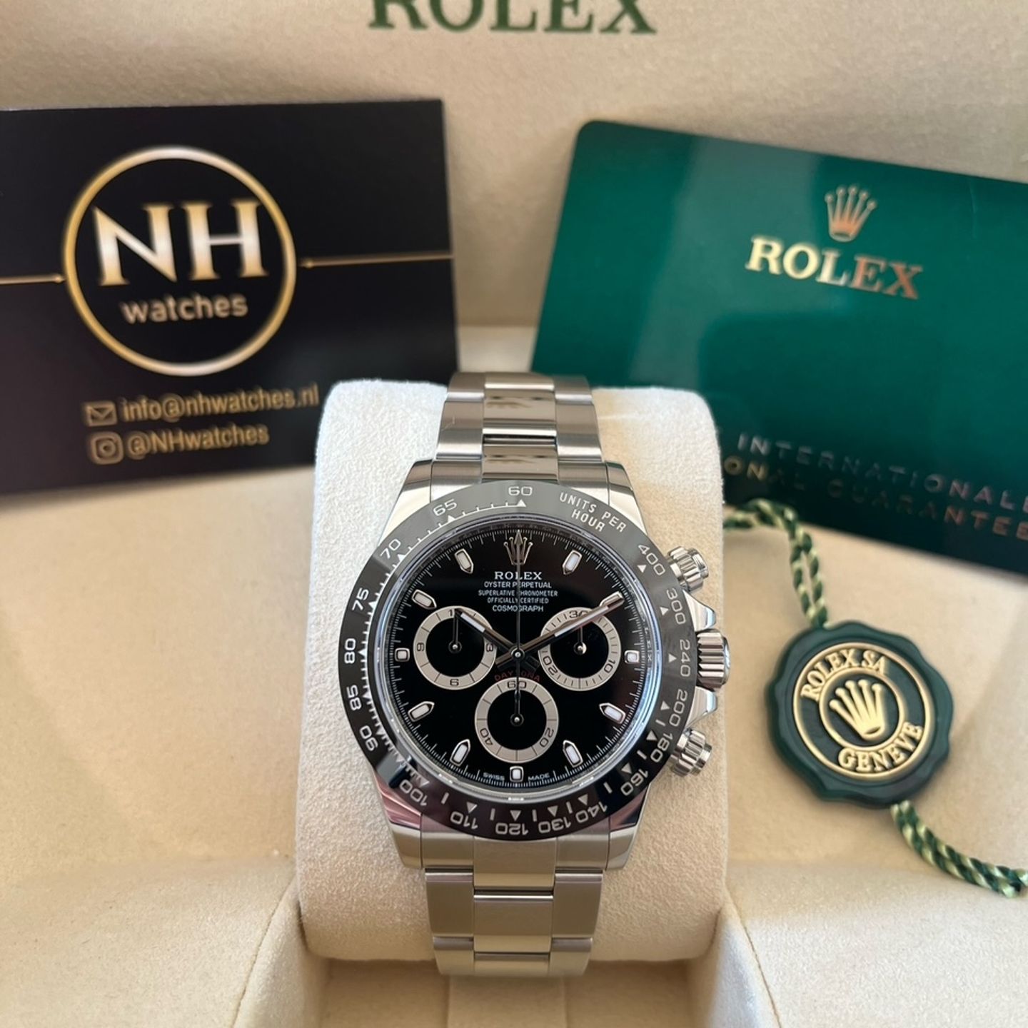 Rolex Daytona 116500LN (2022) - Black dial 40 mm Steel case (1/8)