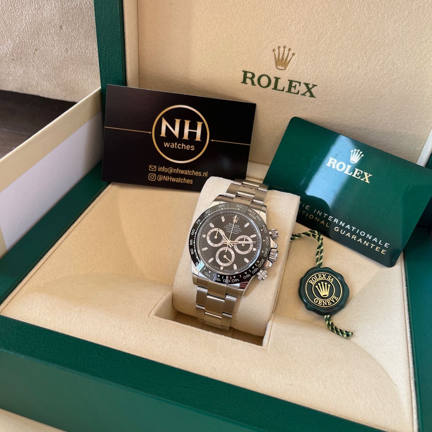 Rolex Daytona 116500LN (2022) - Black dial 40 mm Steel case (8/8)