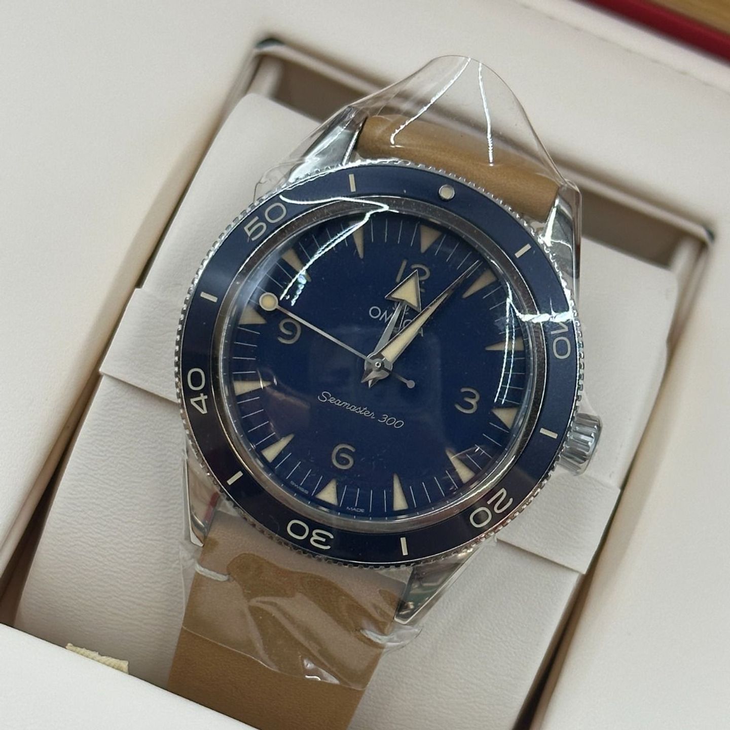 Omega Seamaster 300 234.32.41.21.03.001 (2024) - Blauw wijzerplaat 41mm Staal (8/8)