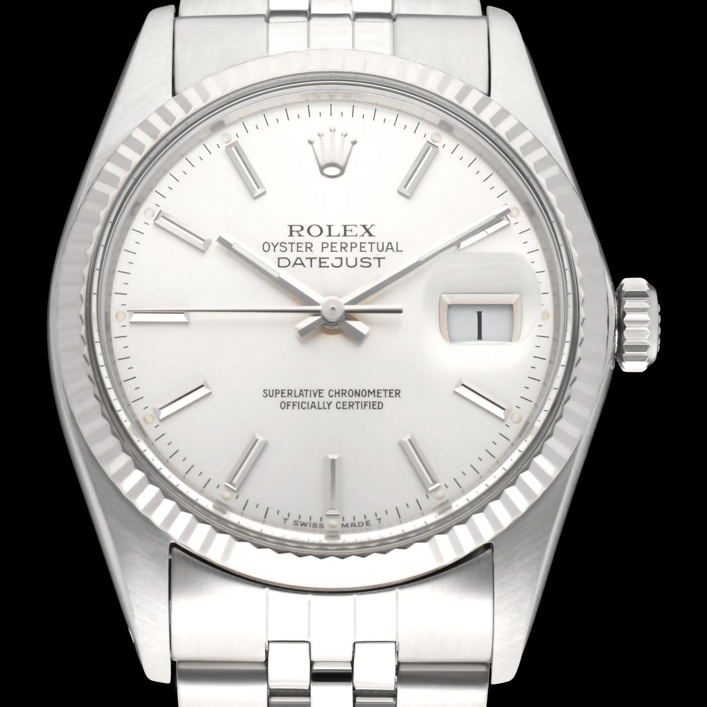 Rolex Datejust 36 16014 (1988) - 36 mm Steel case (1/8)